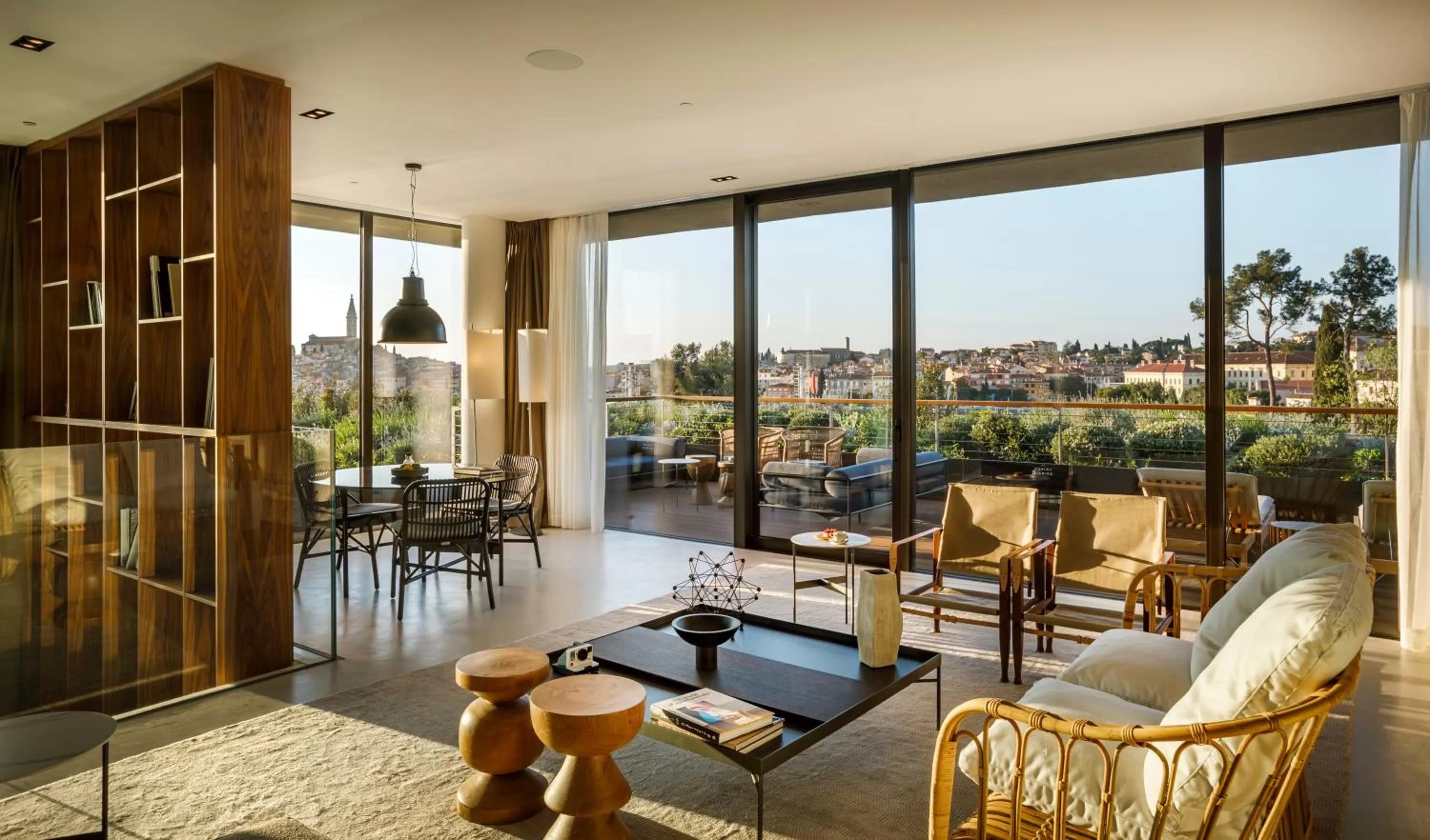 Living room in Grand Park Hotel Rovinj by Maistra Collection