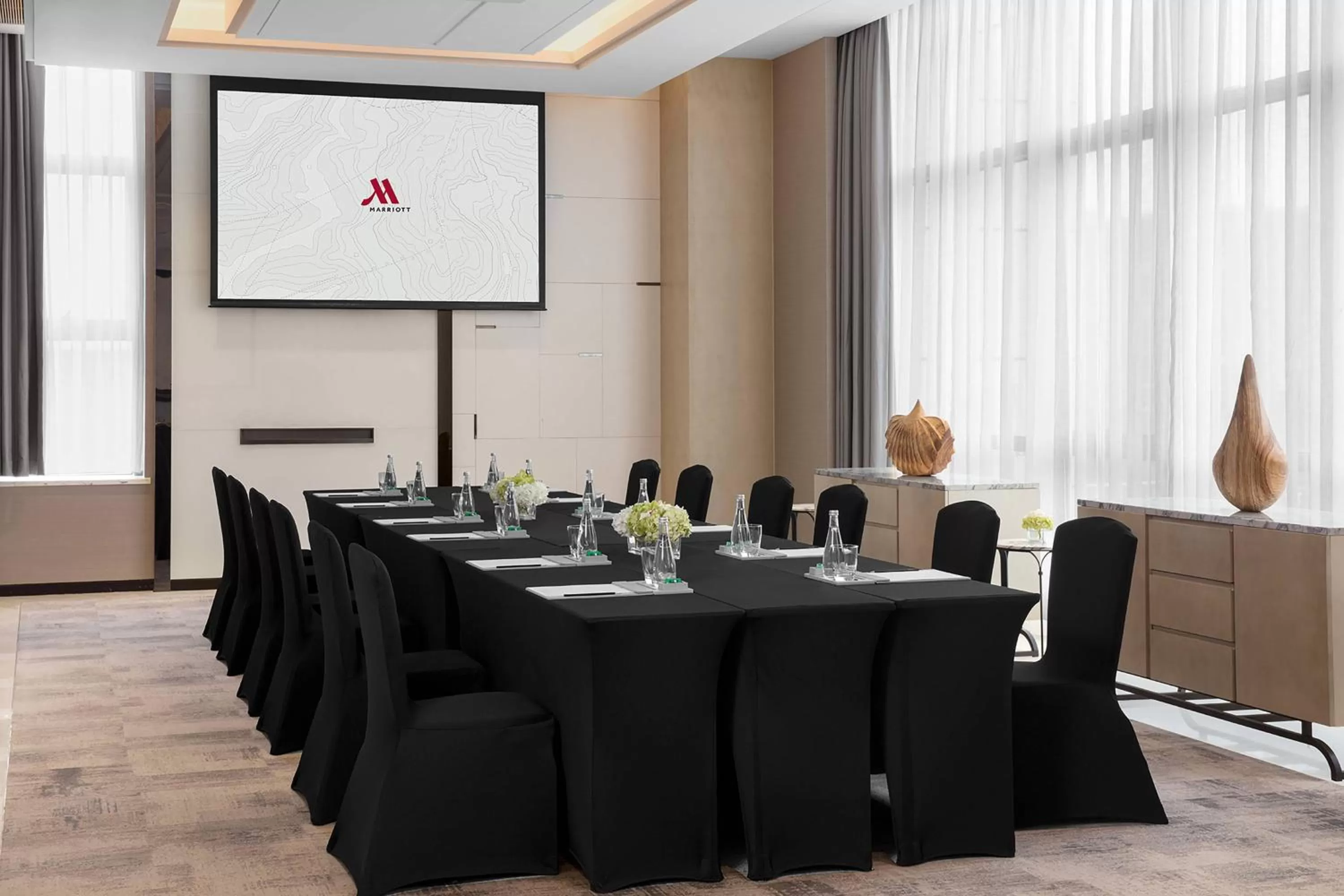 Meeting/conference room in Shanghai Marriott Hotel Kangqiao