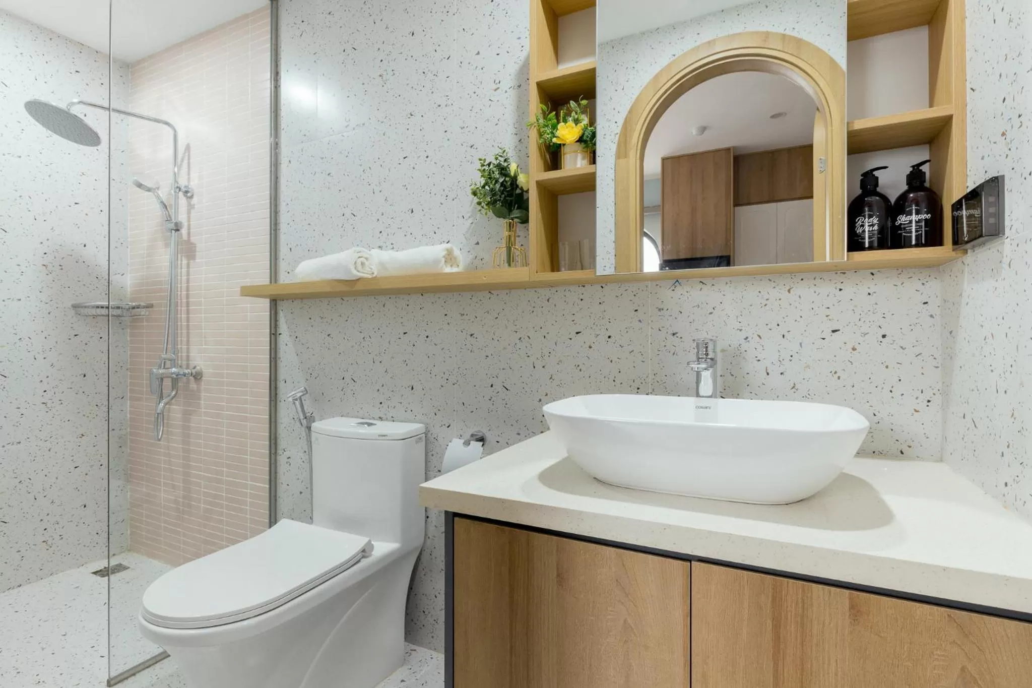 Bathroom in Crescendo Boutique Studio