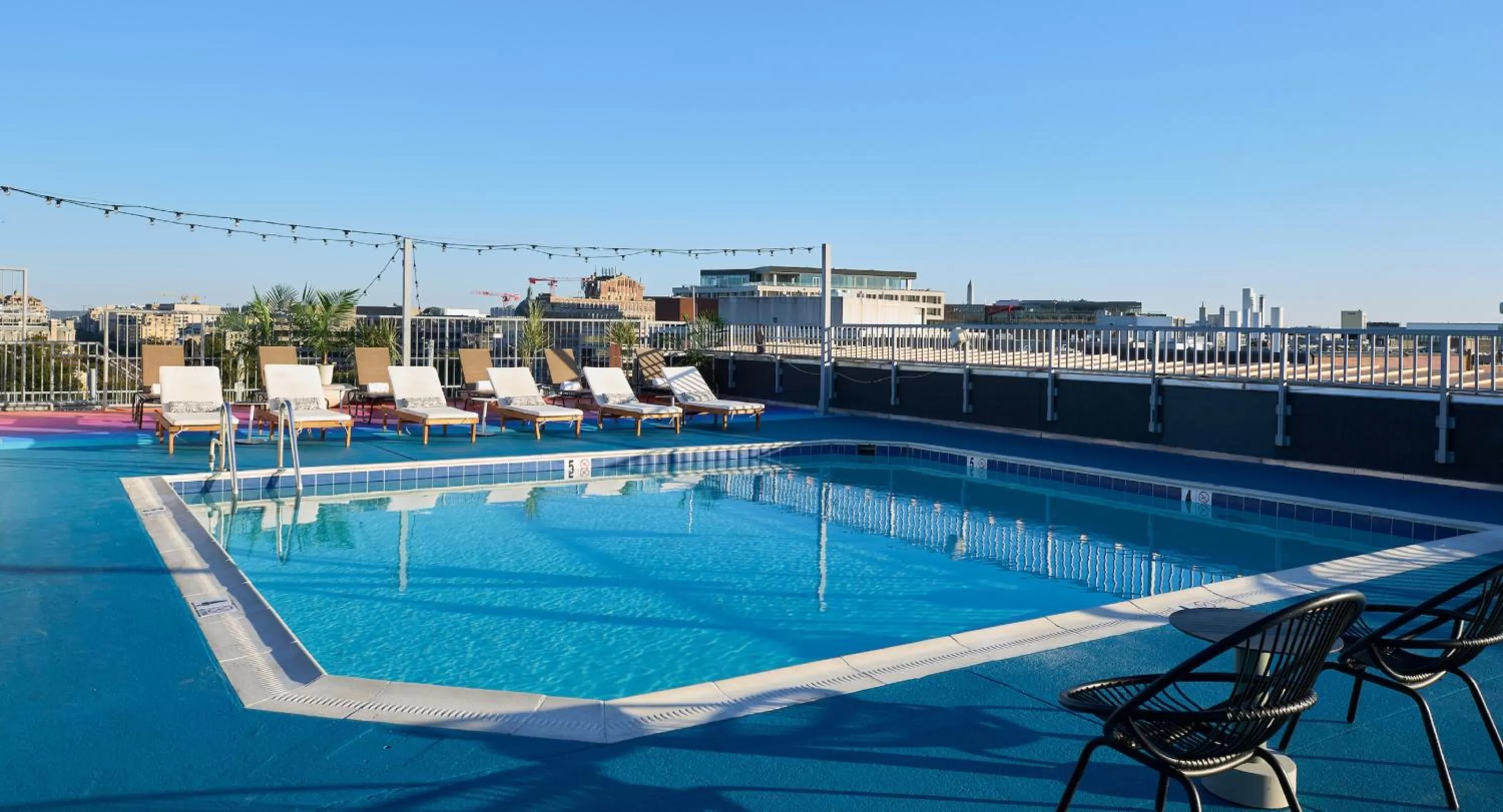 Swimming pool in The Ven at Embassy Row, Washington, D.C., a Tribute Portfolio Hotel
