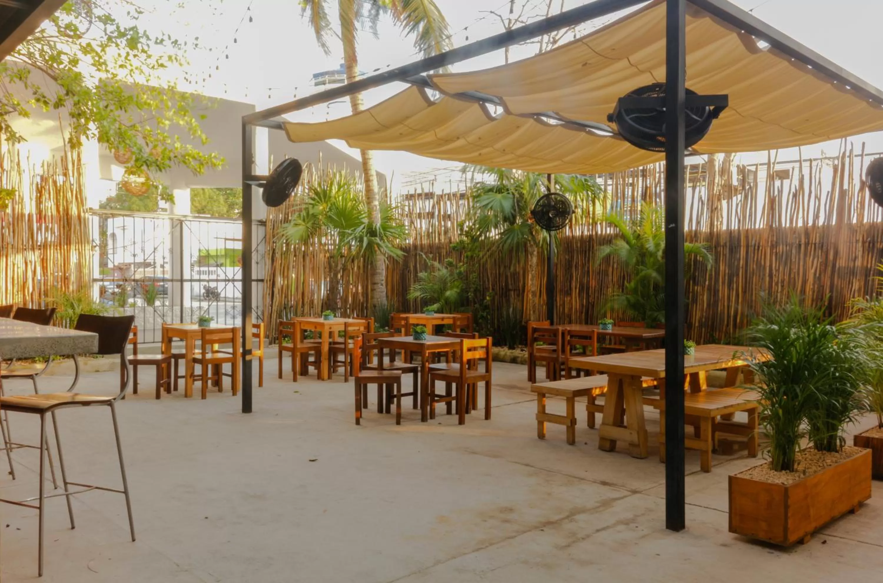 Patio in Lucky Duck PJ