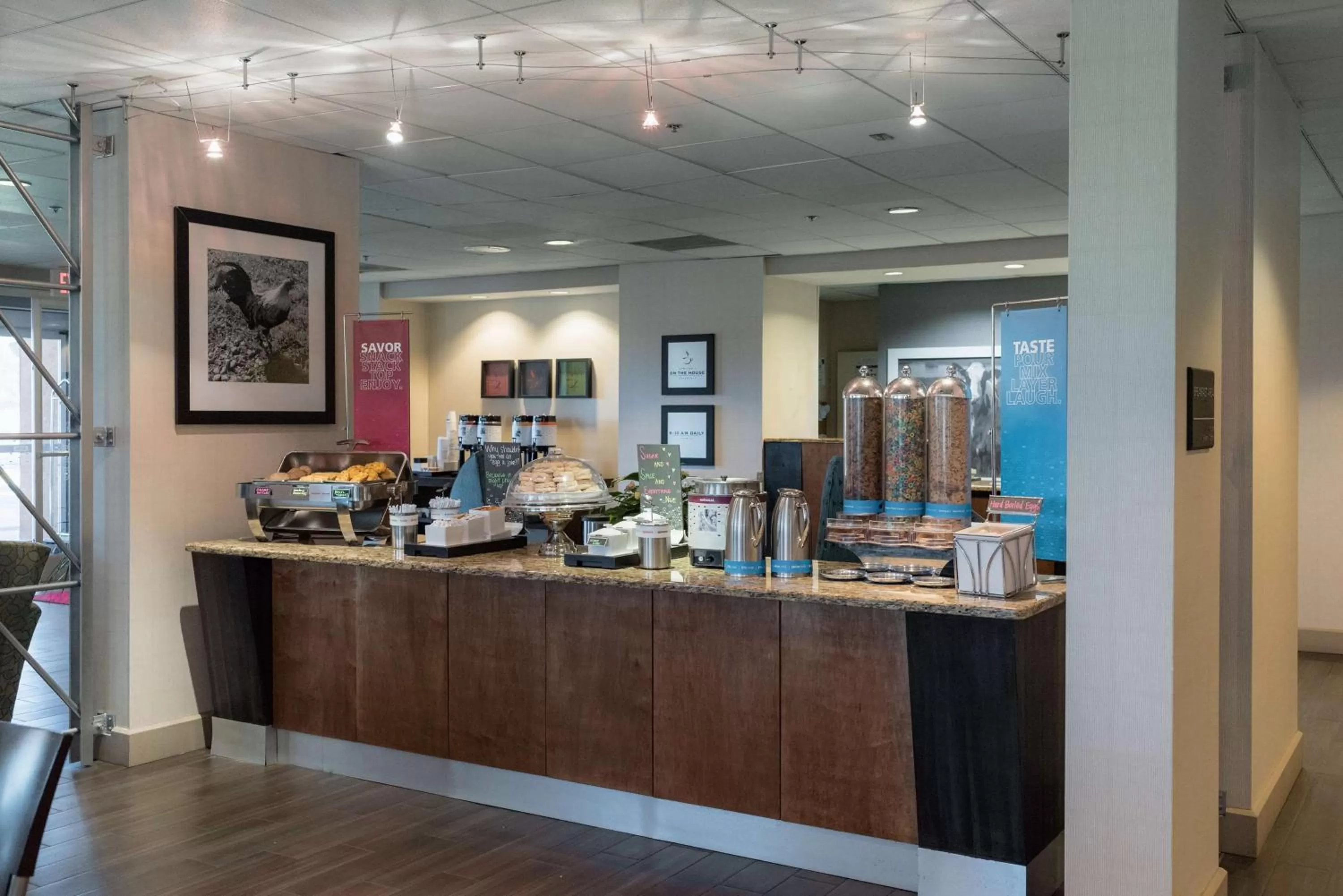 Dining area in Hampton Inn Brooksville Dade City