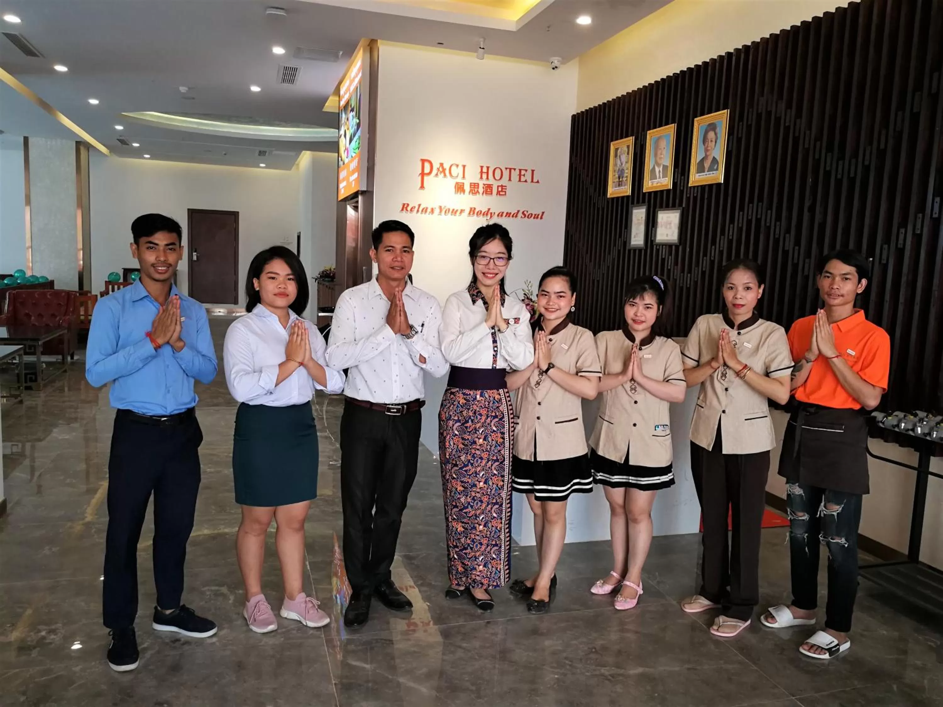 Staff in PACI Hotel&SPA