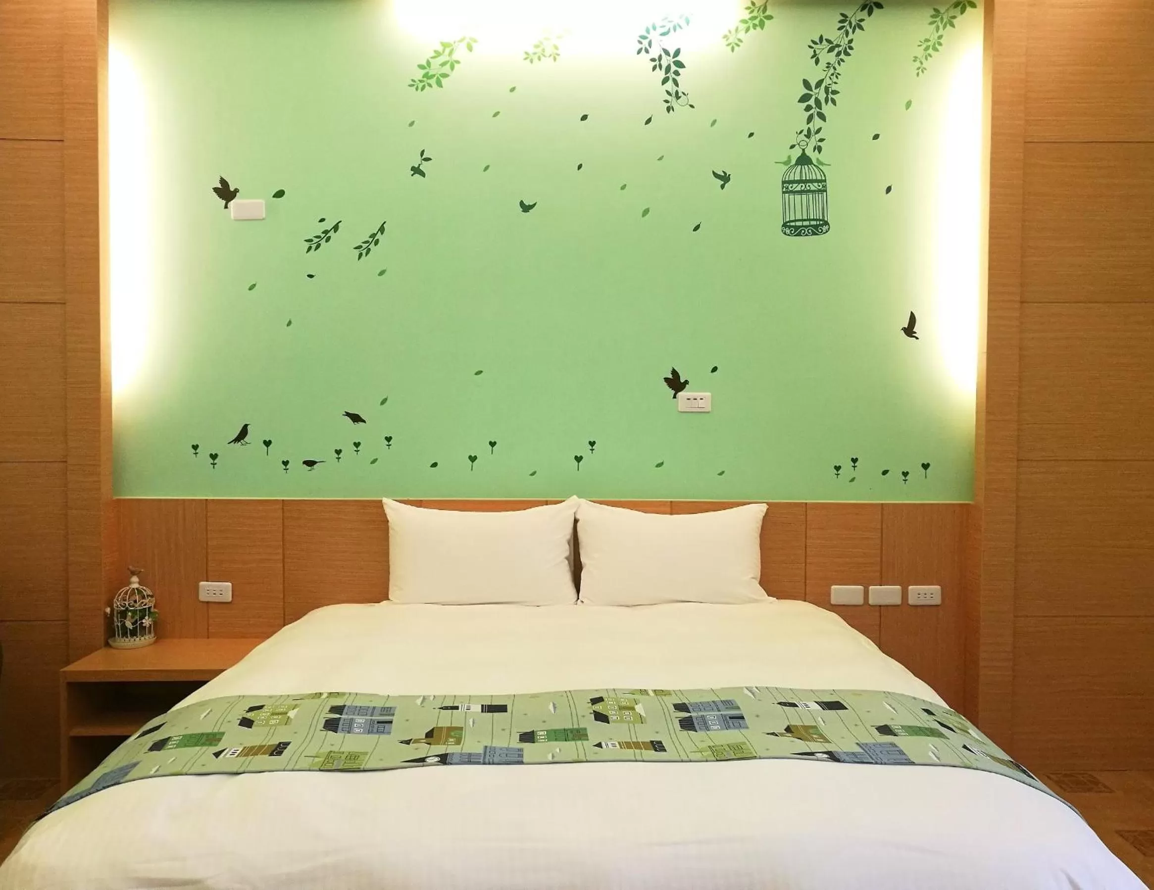 Bed in Love Ocean & Happy Bay HomeStay