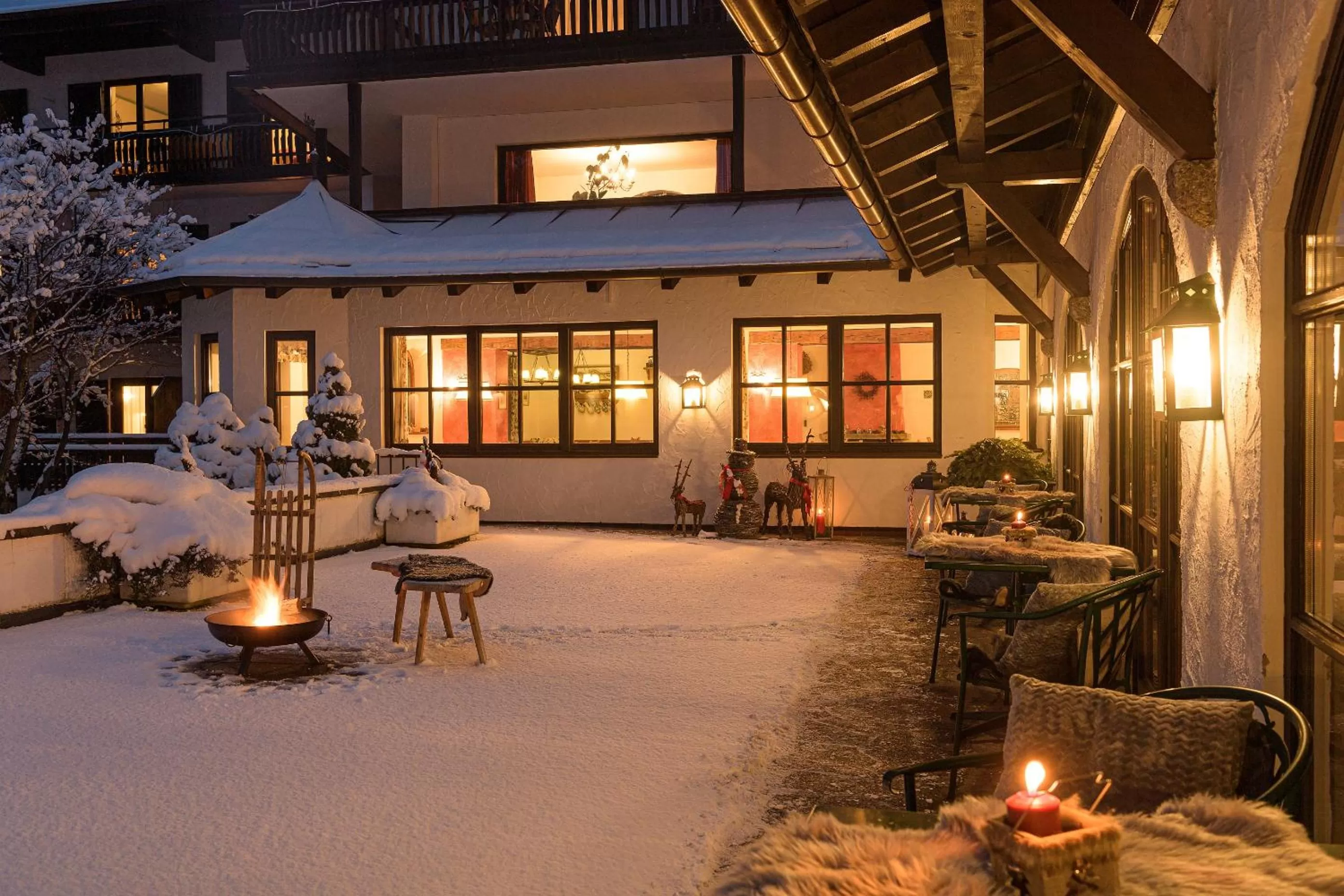 Property building in Johannesbad Hotel St. Georg