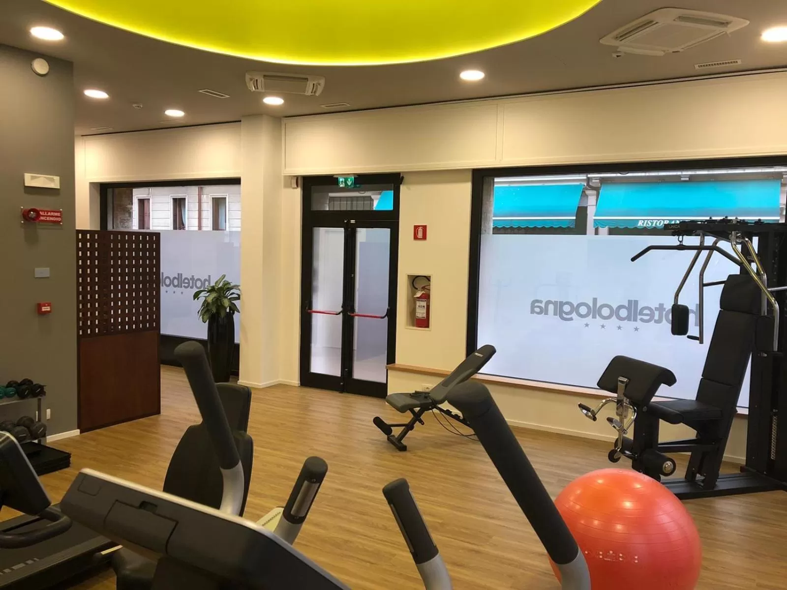 Fitness centre/facilities in Best Western Plus Hotel Bologna