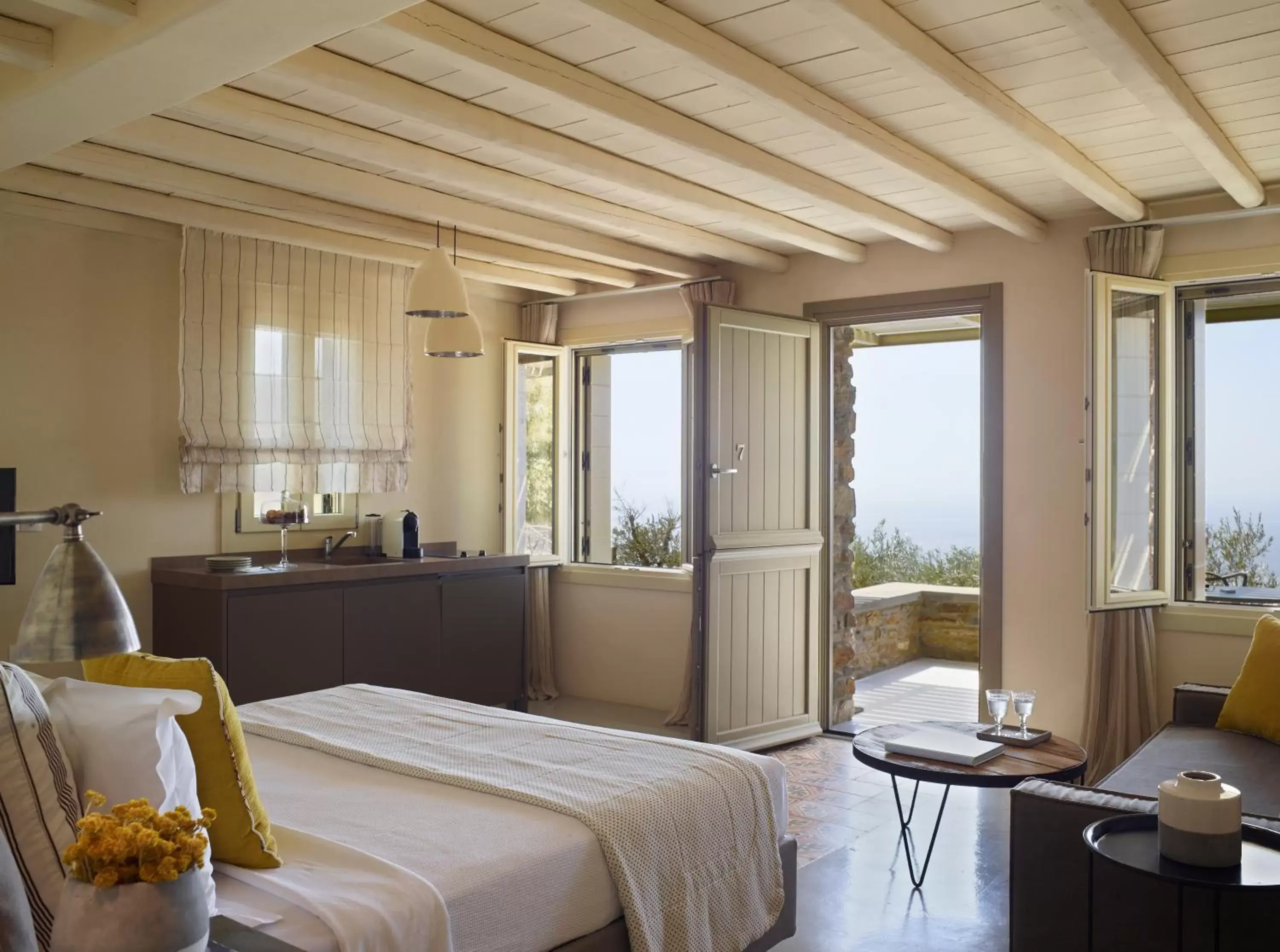 Junior Suite Sea View in Aeolis Tinos Suites Junior Suite Sea View in Aeolis Tinos Suites