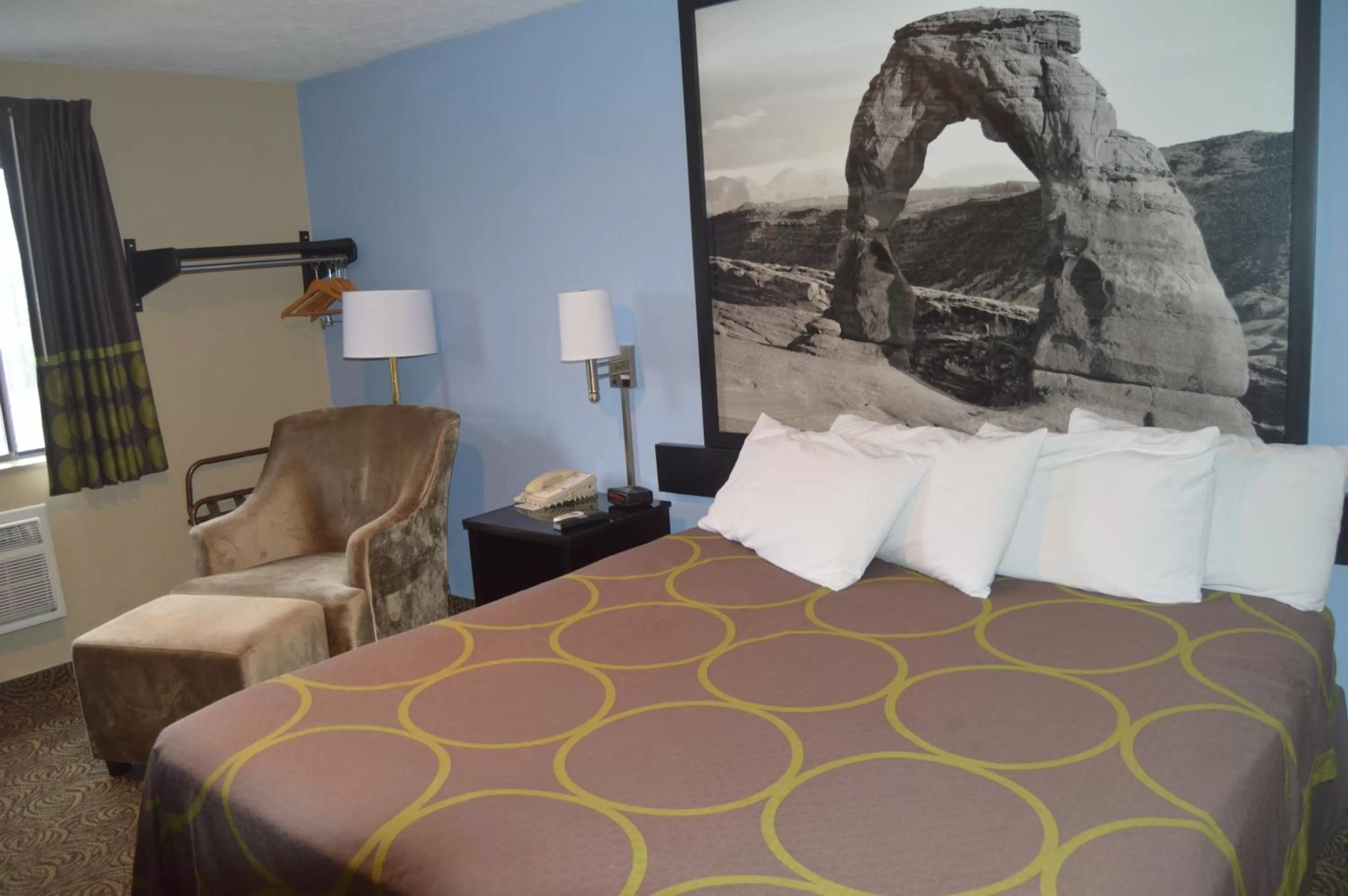 Bed in Super 8 by Wyndham Logan