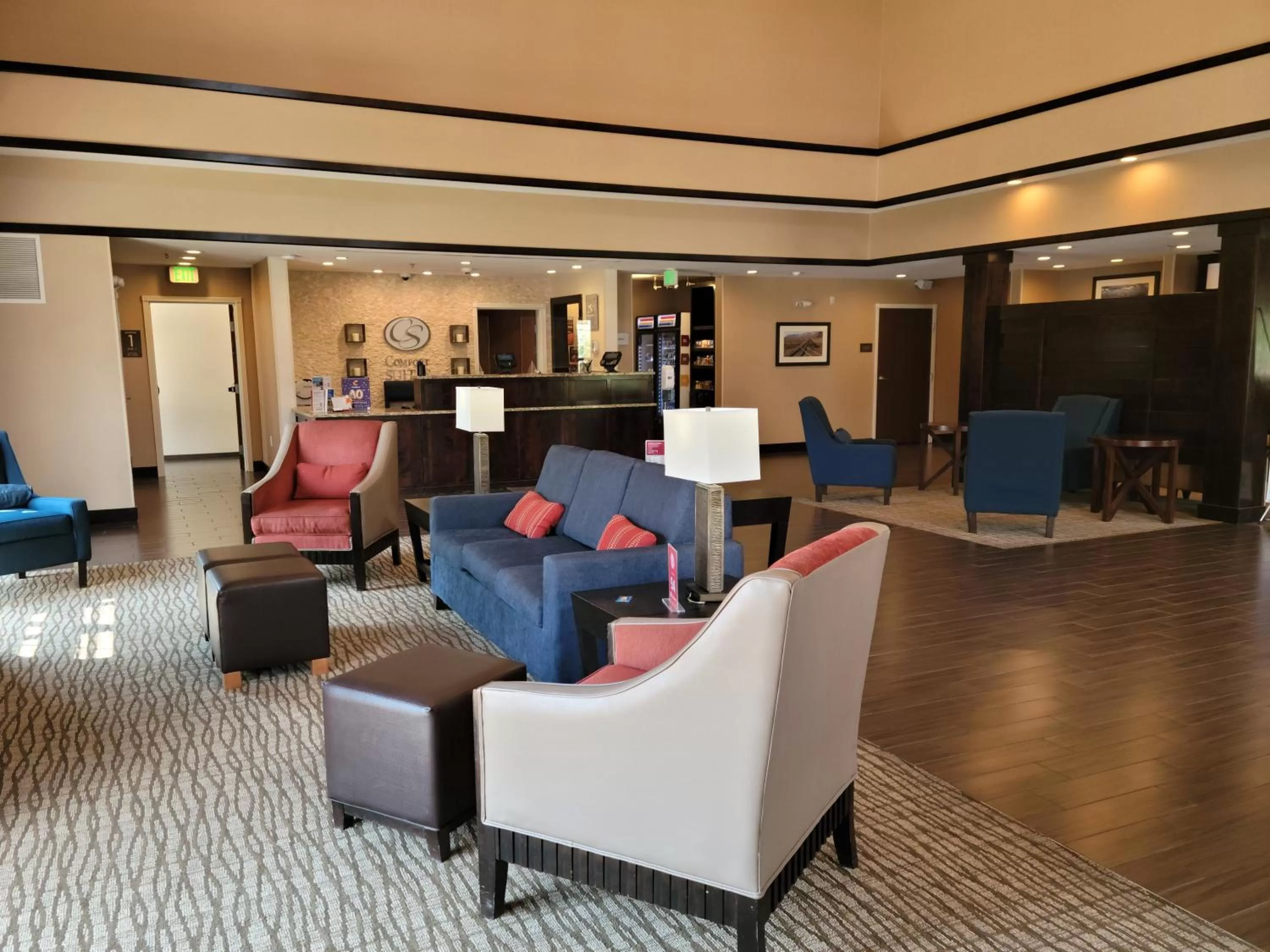Lobby or reception in Comfort Suites Kanab National Park Area