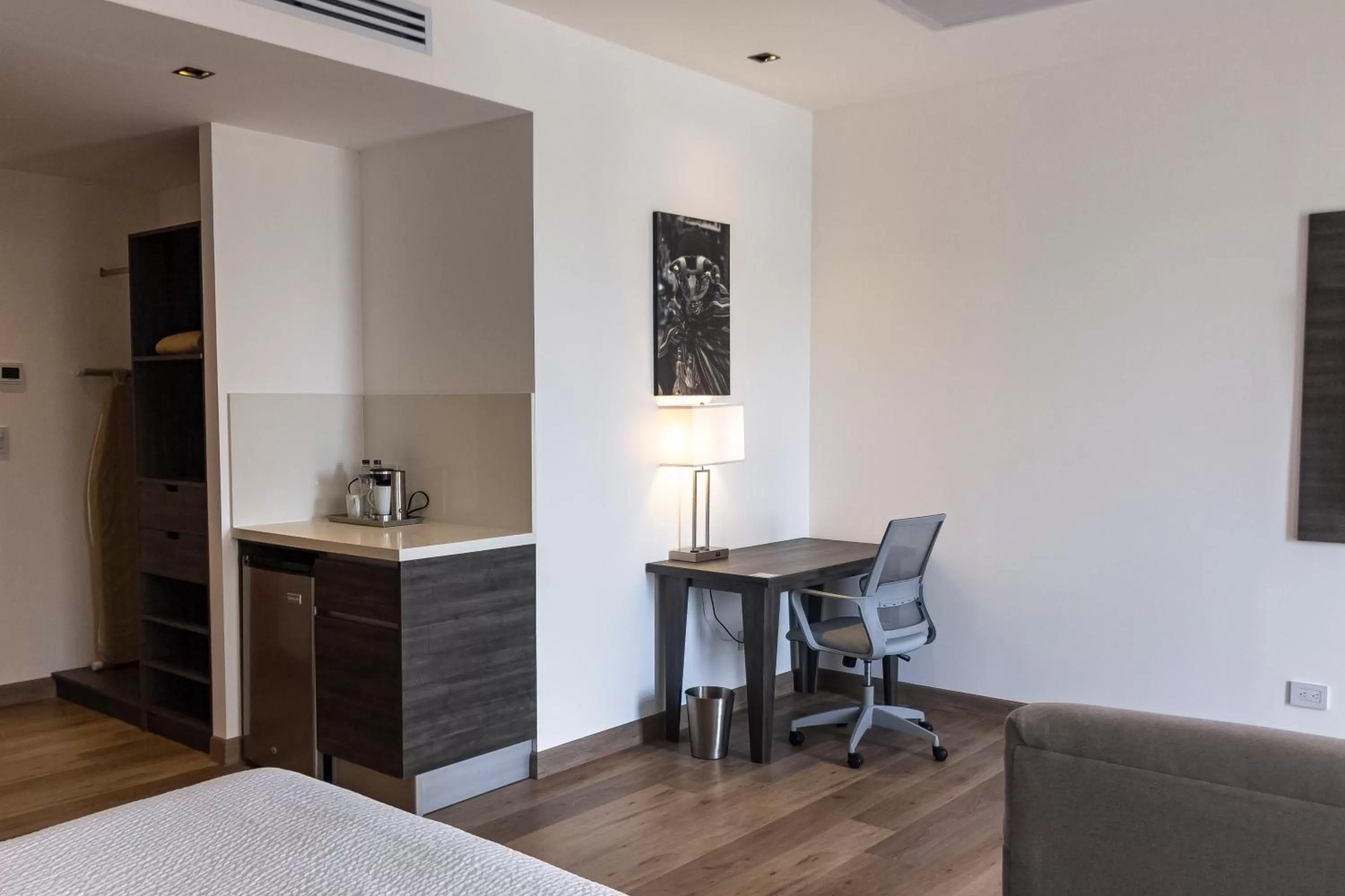 Bed in Wyndham Garden Guatemala City