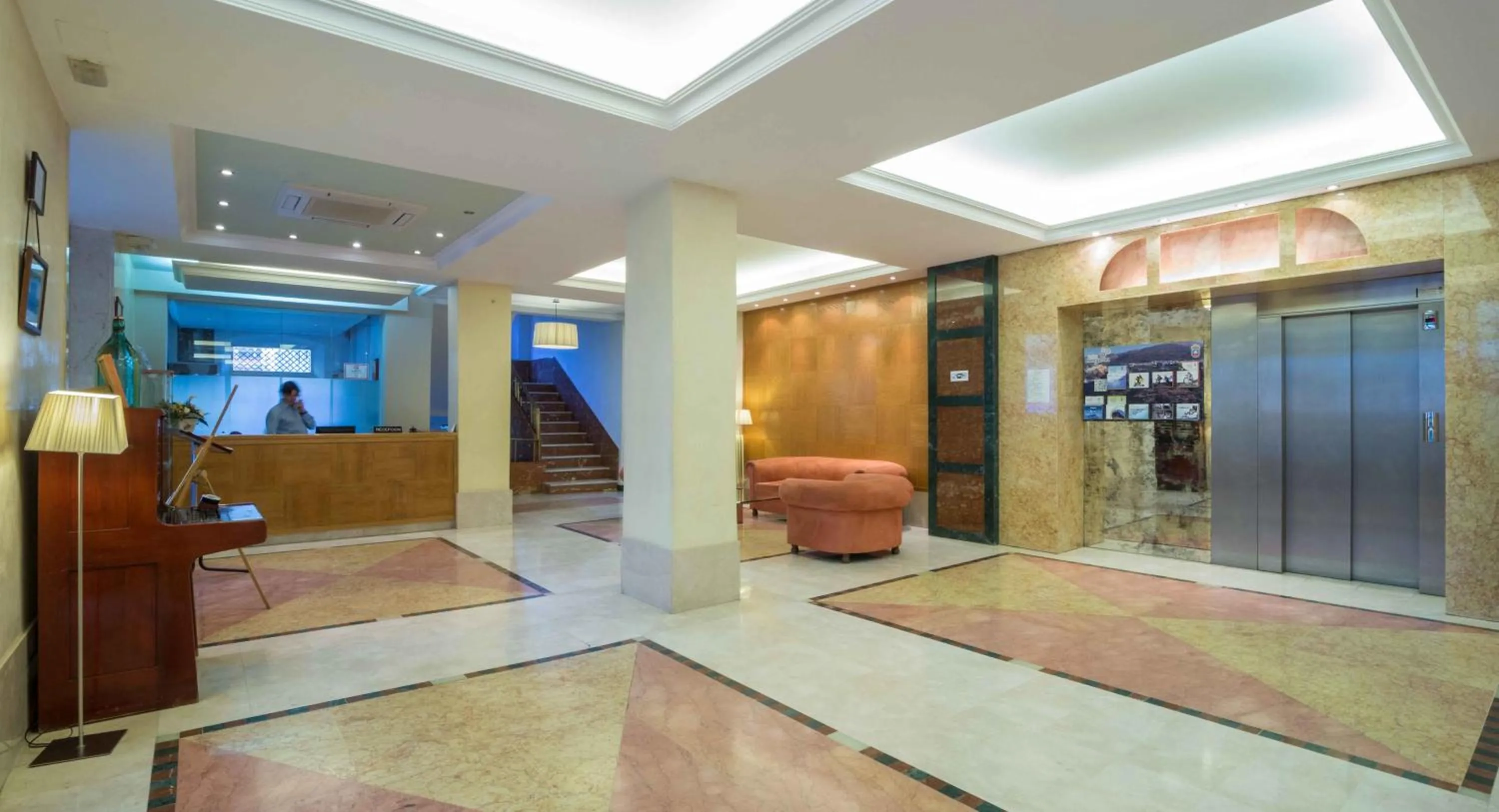 Lobby or reception in Hotel Andalucia