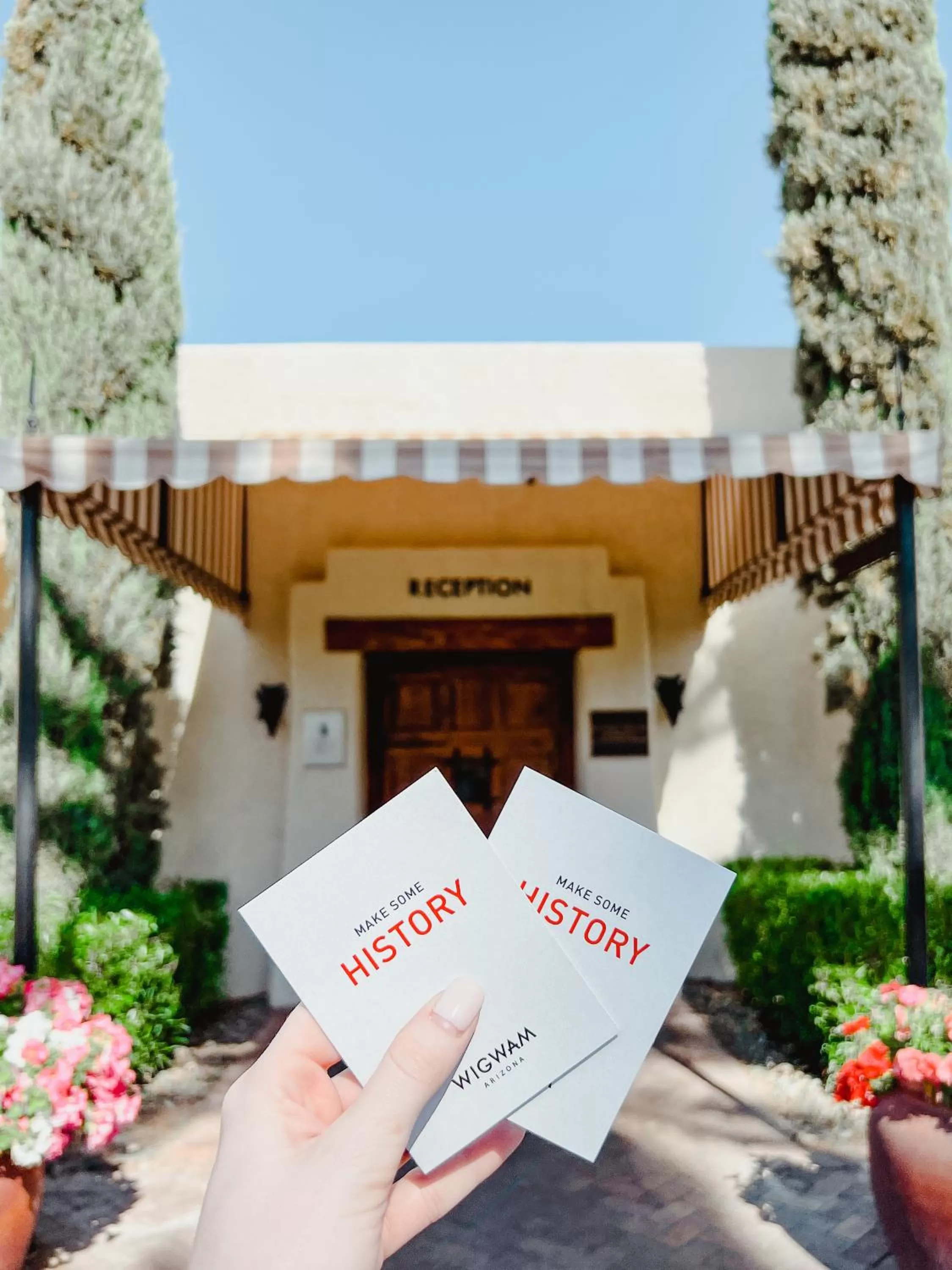 Facade/entrance in The Wigwam