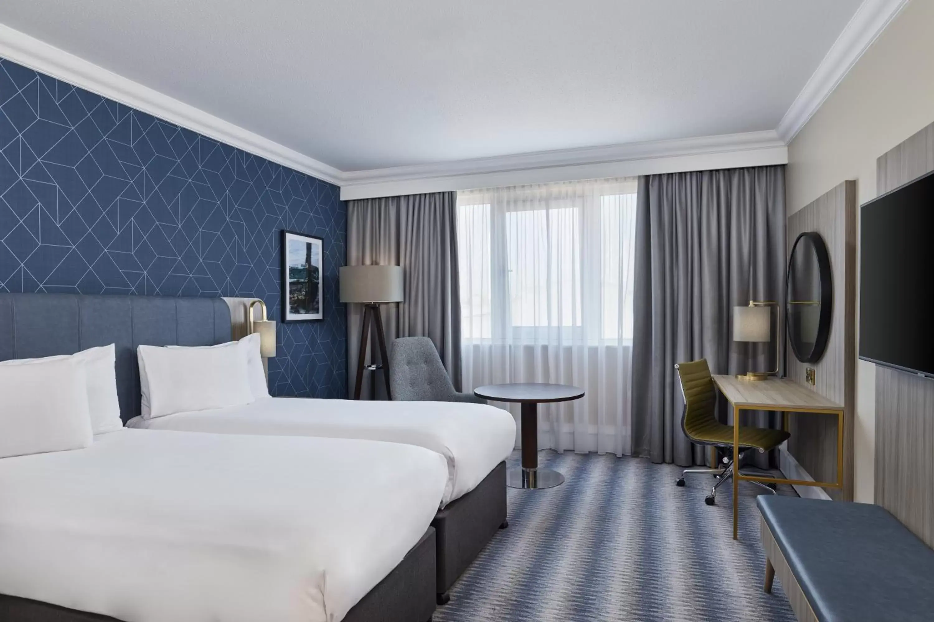 Standard Twin Room in Leonardo Royal Southampton Grand Harbour Standard Twin Room in Leonardo Royal Southampton Grand Harbour