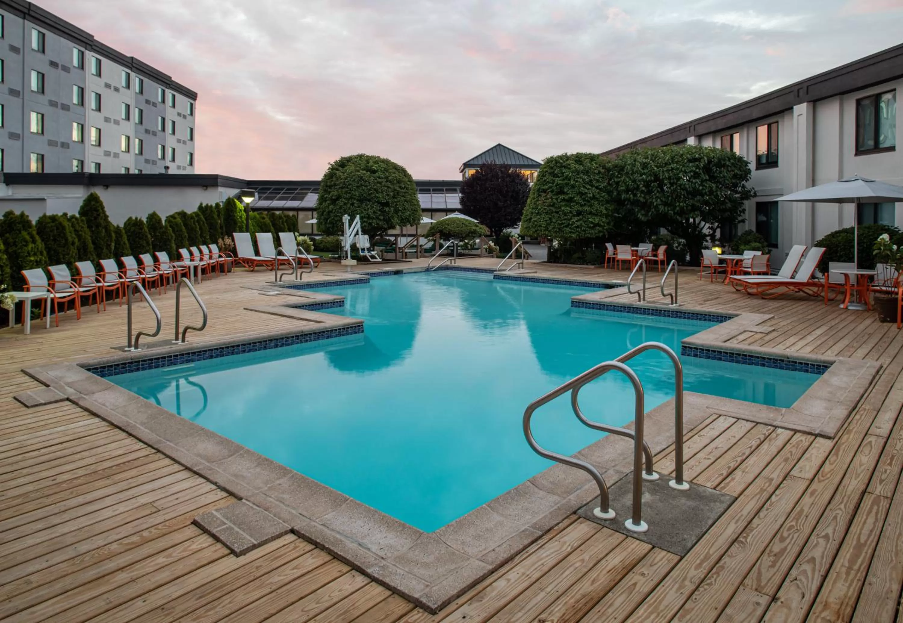 Swimming pool in Holiday Inn Hasbrouck Heights-Meadowlands by IHG