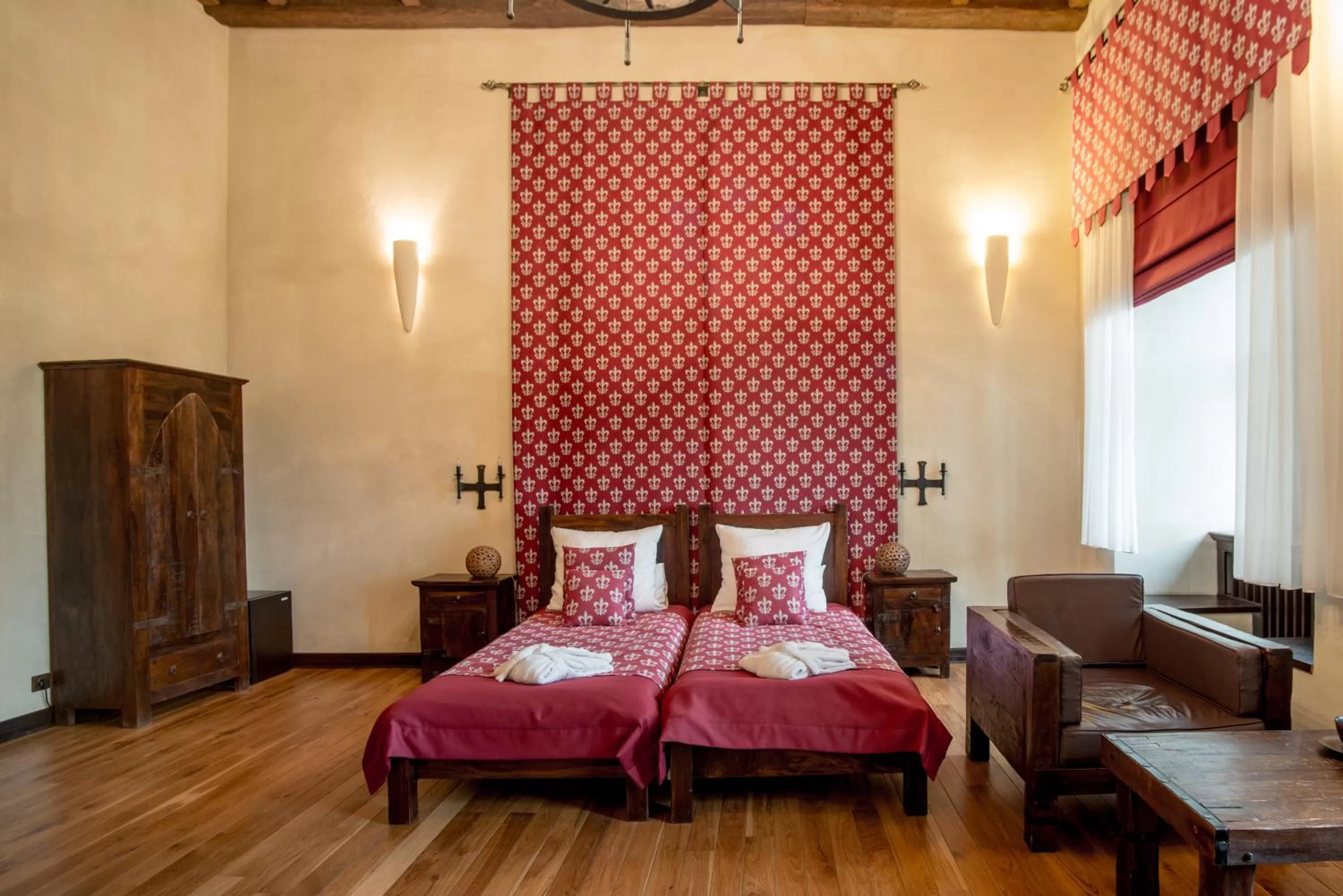 Bed in Zamek Uniejów