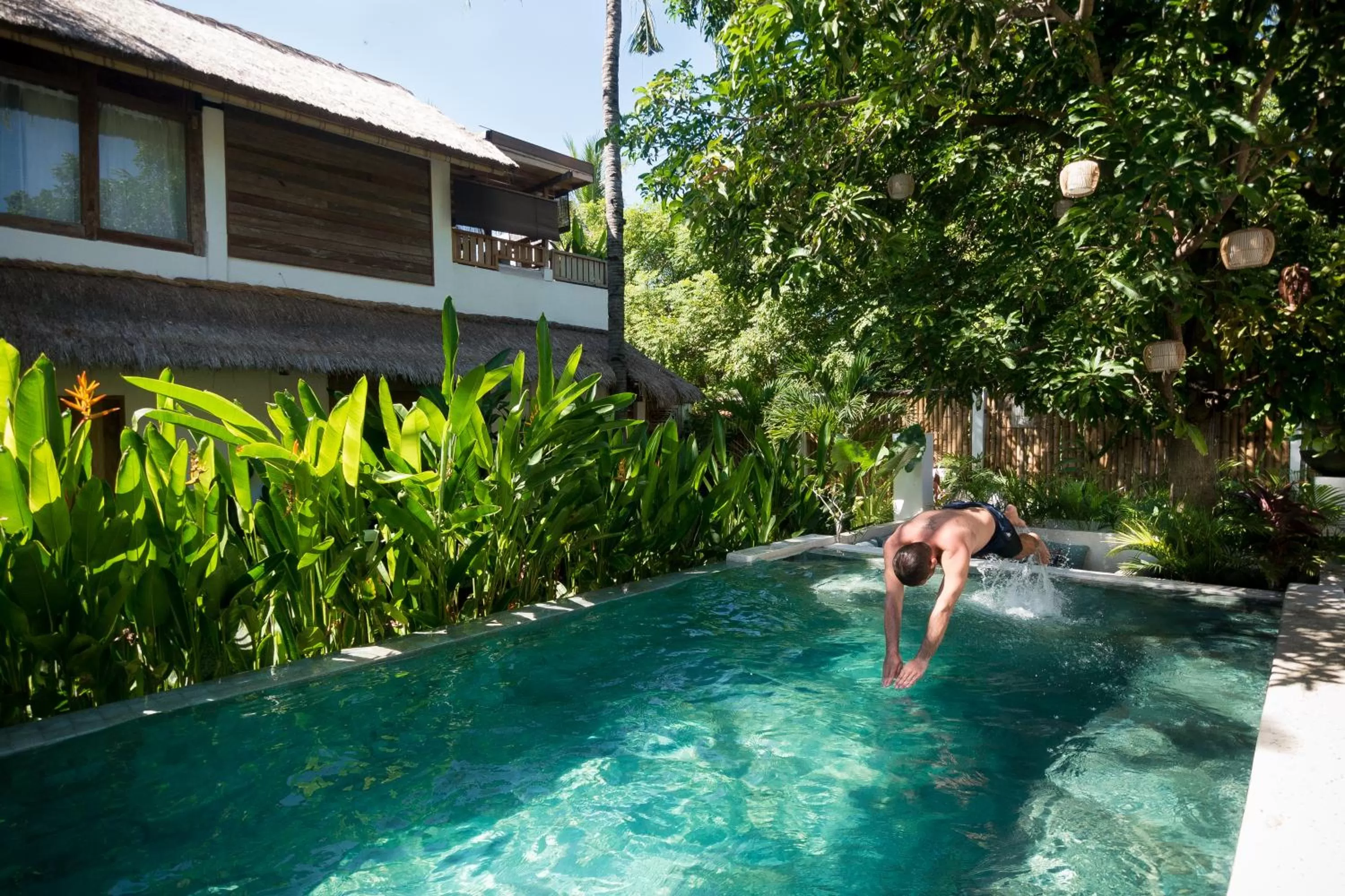 Swimming Pool in The Mandana Villa Gili Air
