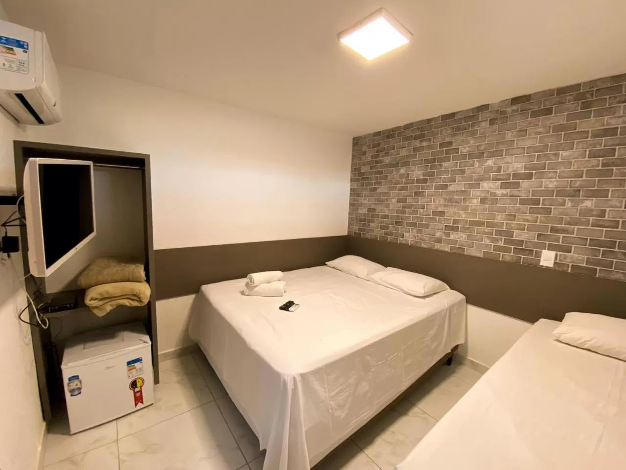 Bed in Pousada da Orla