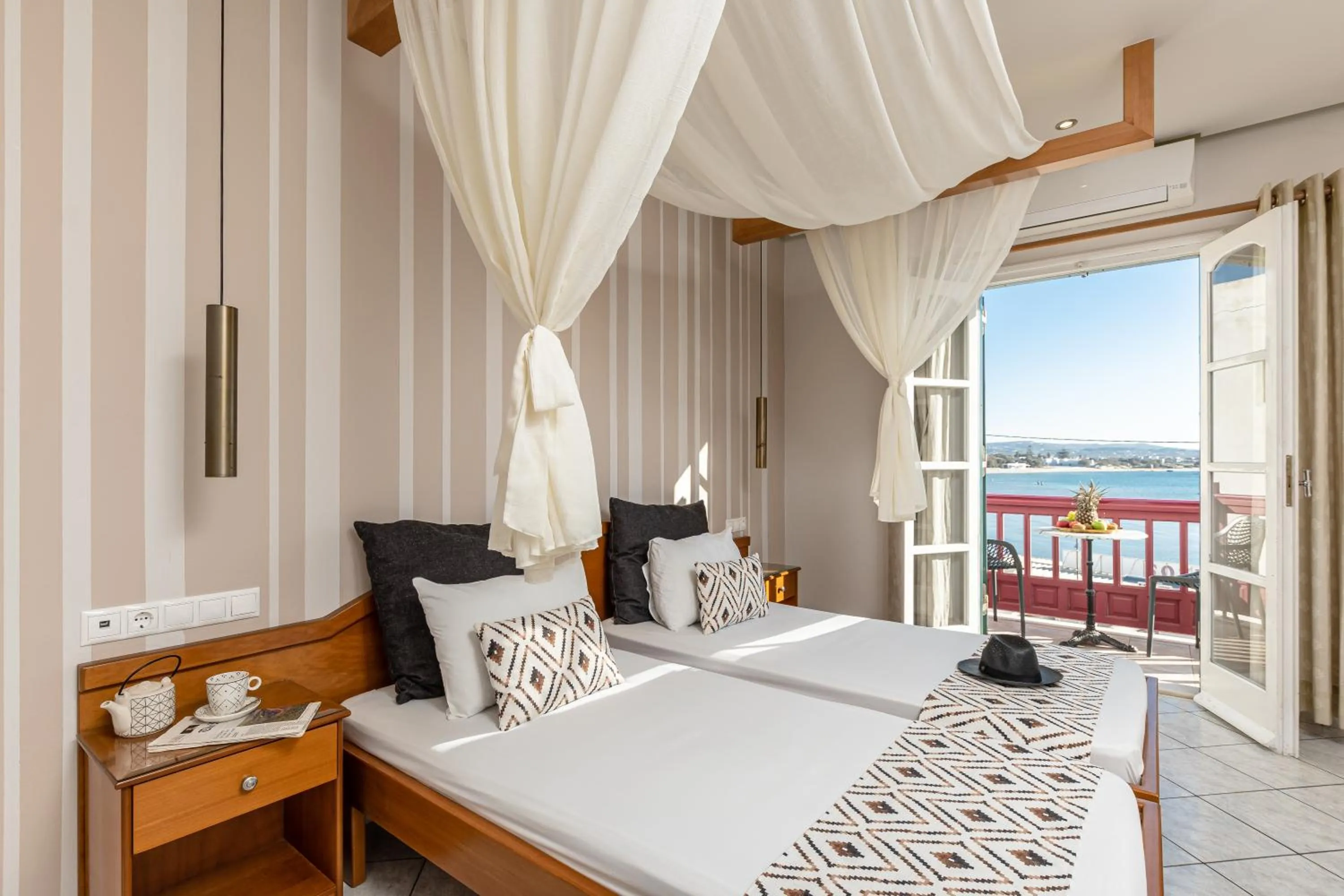 Bed in Hotel Palatia