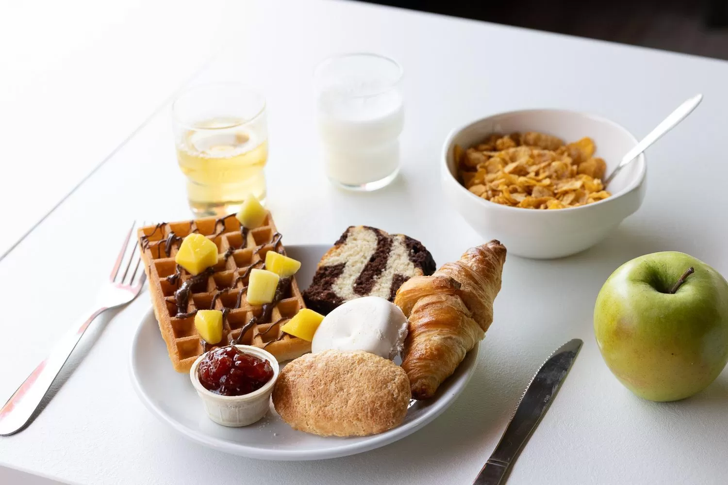 Breakfast in Ibis Budget Perpignan Sud