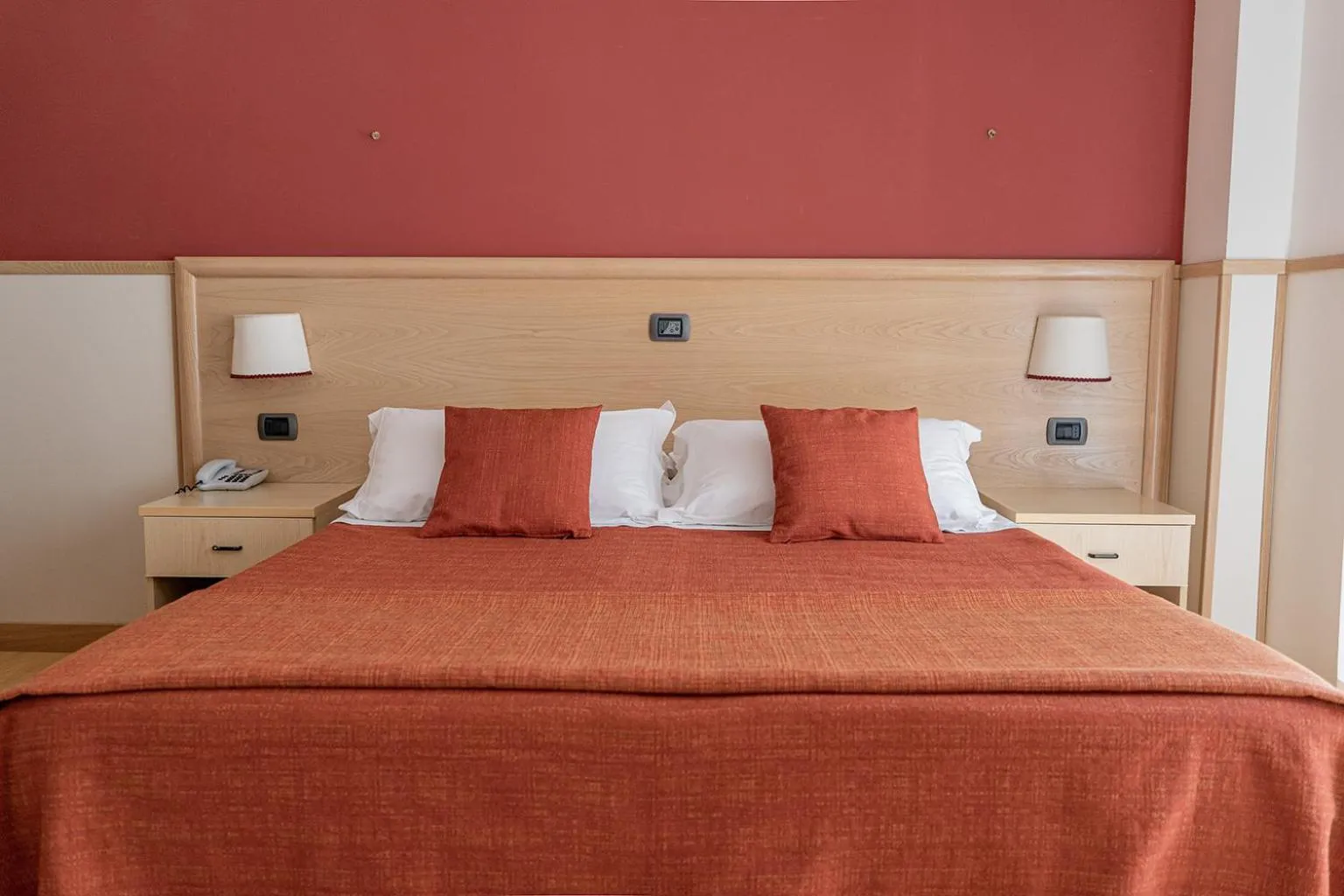 Bed in Hotels Vidi Miramare & Delfino