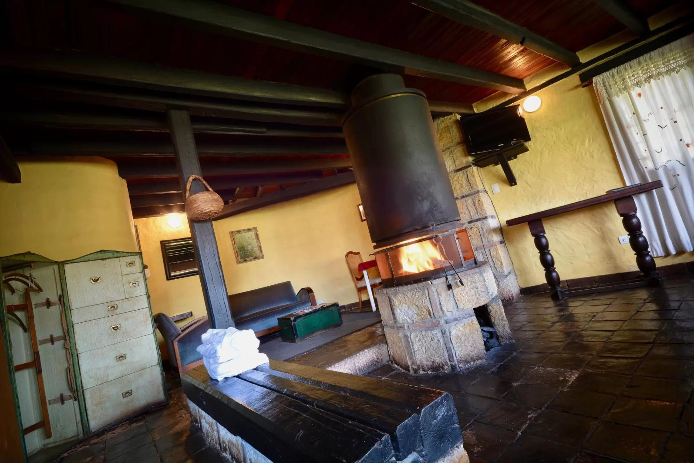 Bedroom in Posada Cafe La Huerta