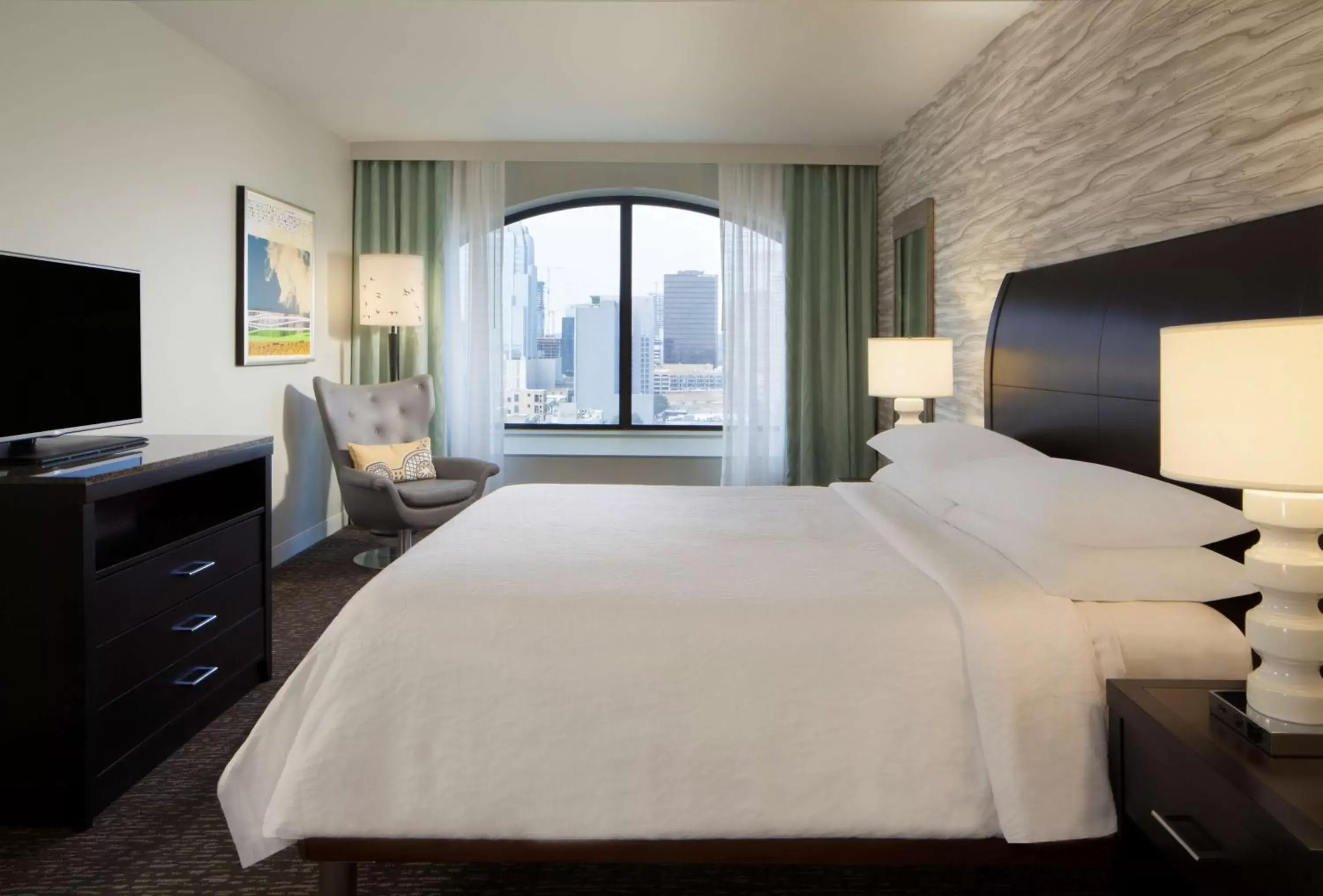 One-Bedroom King Suite in Hilton Garden Inn Austin Downtown One-Bedroom King Suite in Hilton Garden Inn Austin Downtown