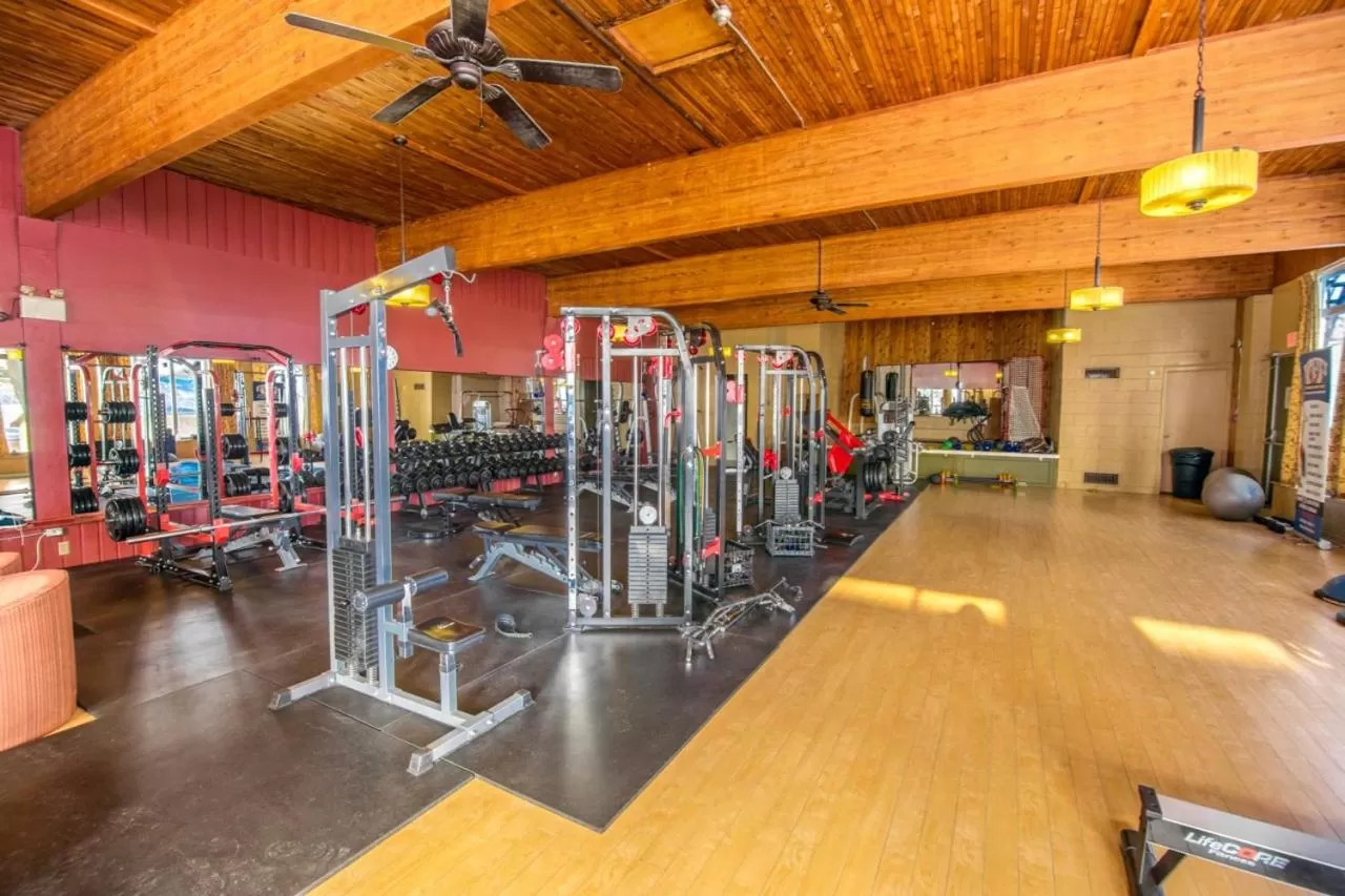 Fitness centre/facilities in Caswell Resort