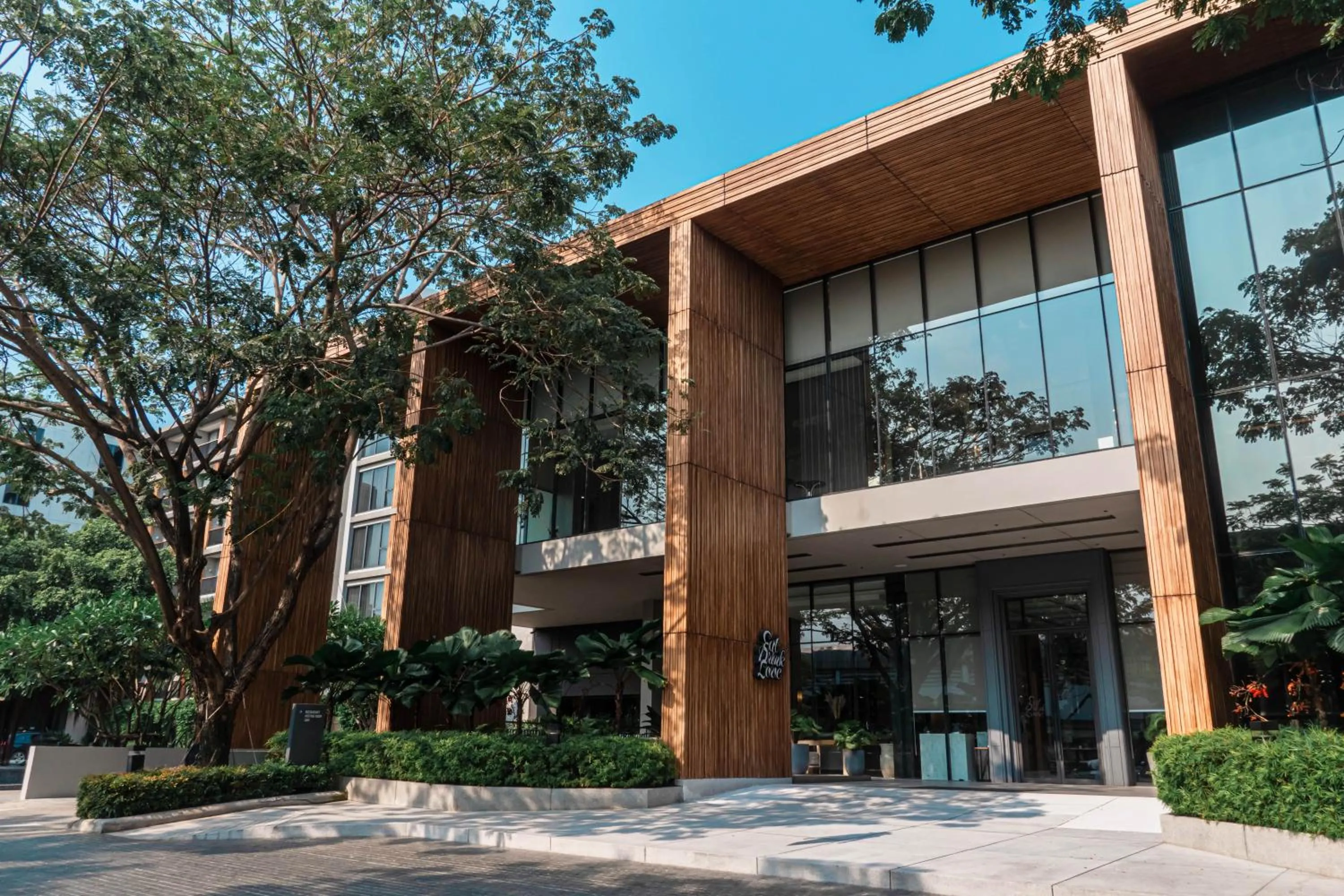 Property building in The Park Nine Hotel Suvarnabhumi - Free BKK Airport Shuttle