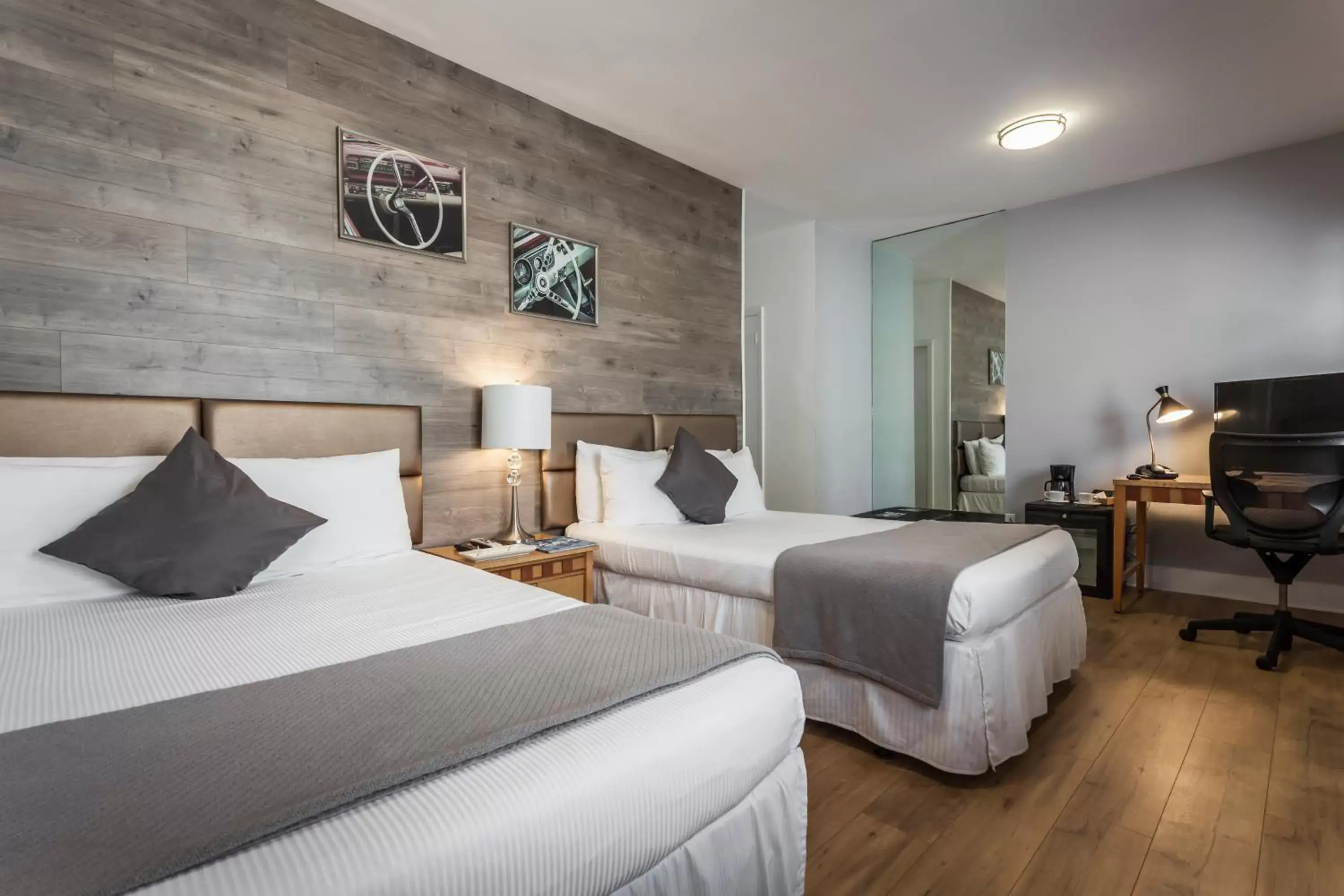 Double Room with Two Double Beds in Century Hotel Double Room with Two Double Beds in Century Hotel