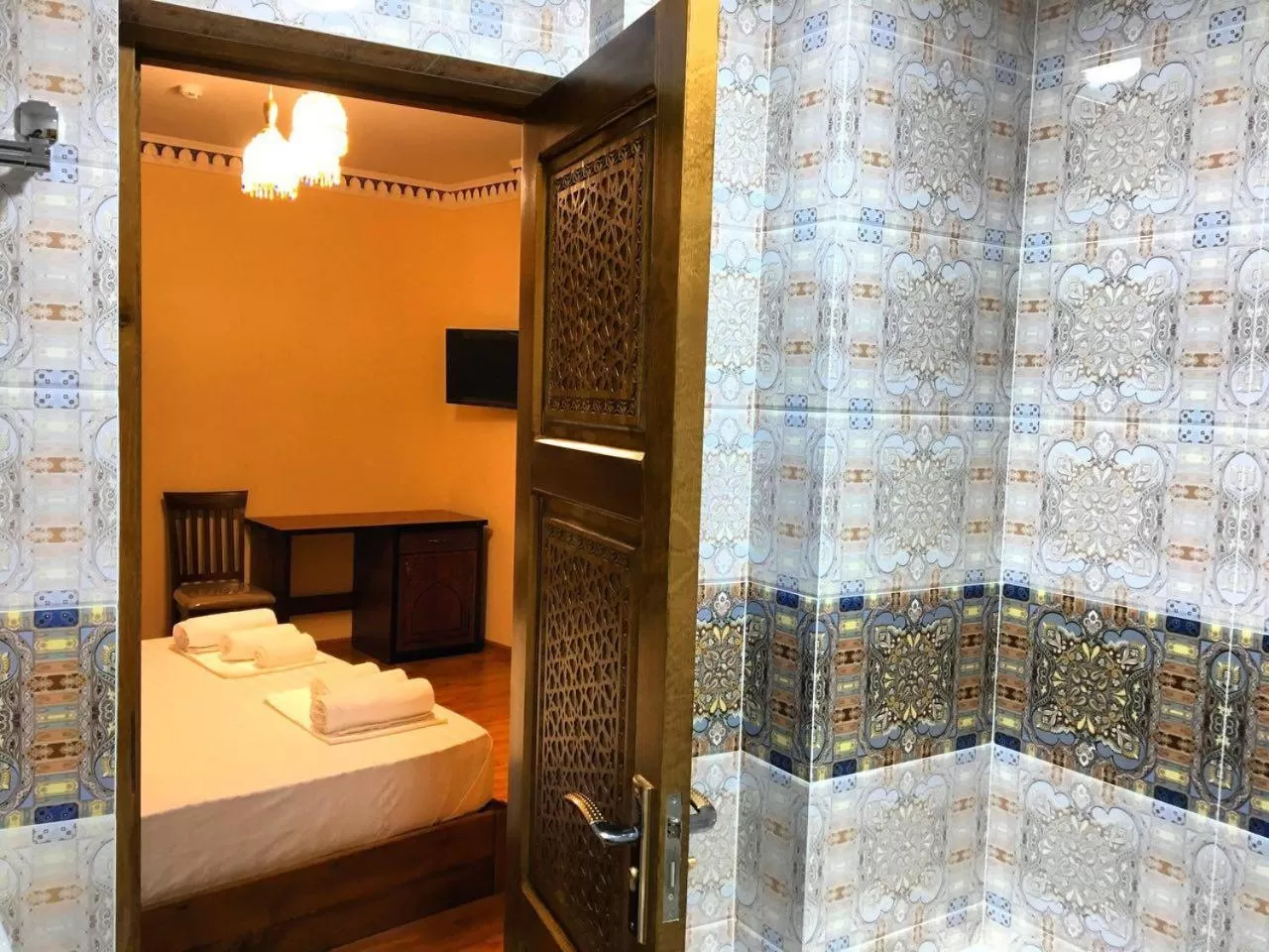 Bathroom in Old House Hotel