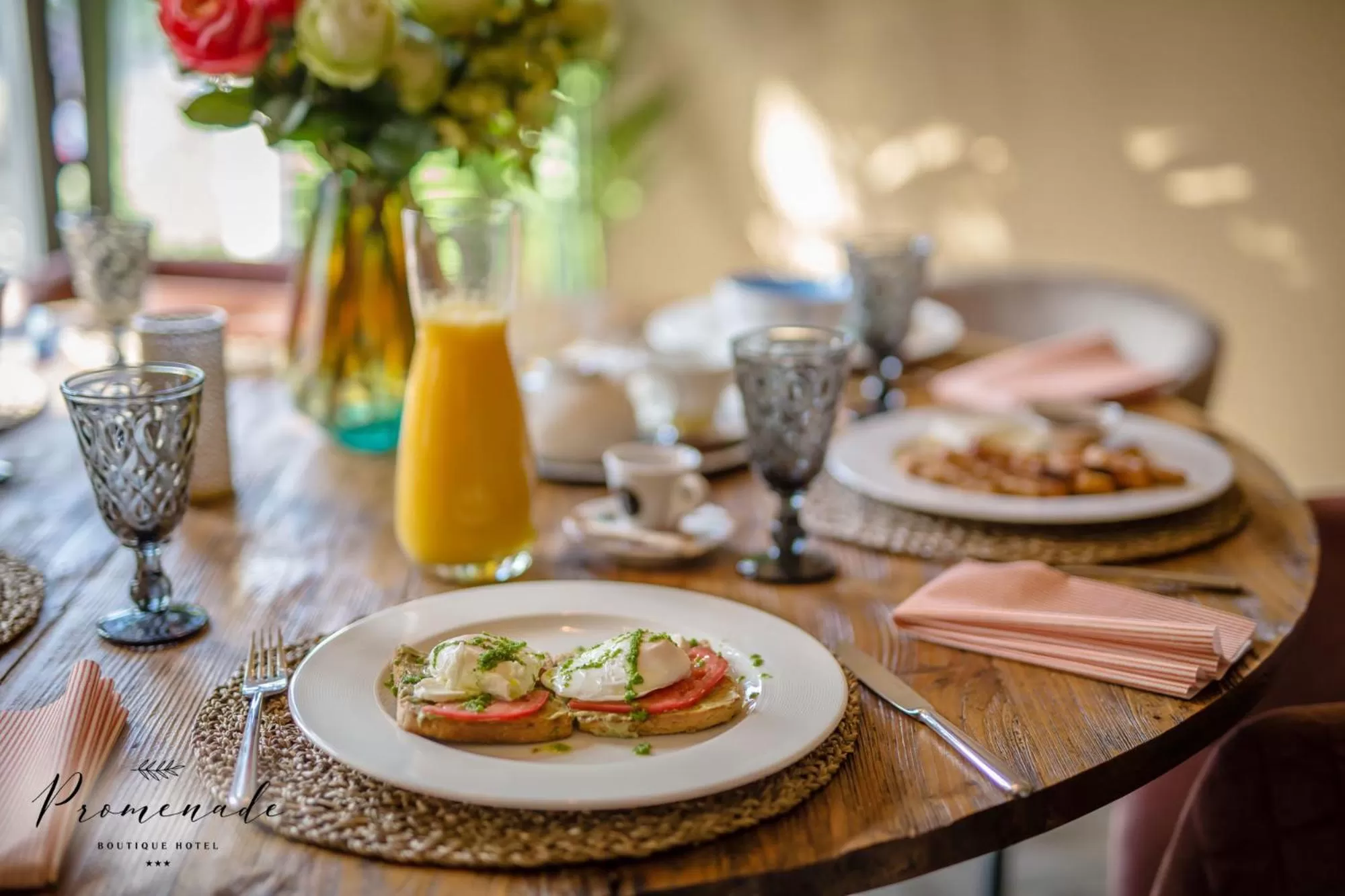 Food and drinks in Hotel Residence Promenade