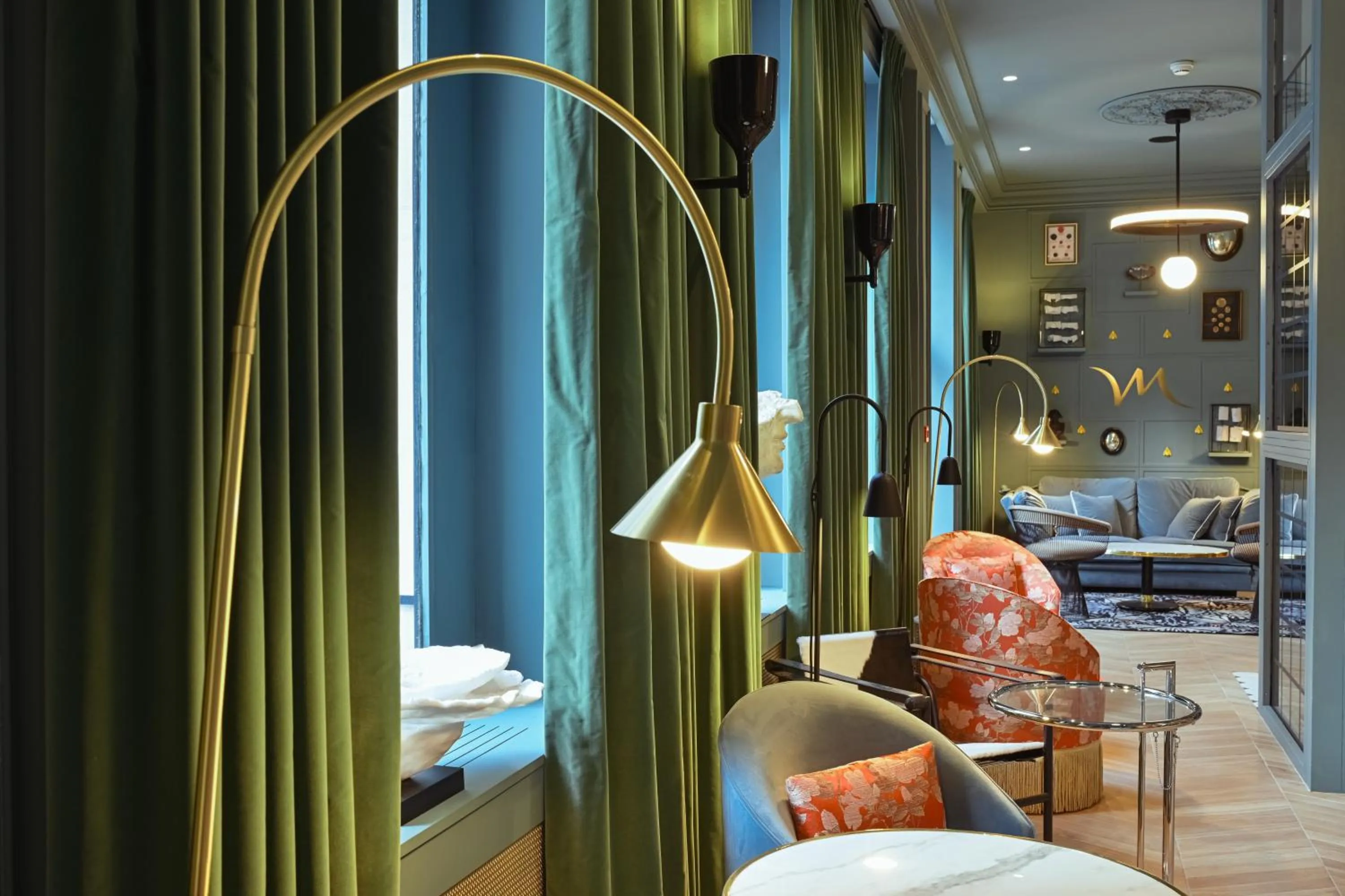 Lobby or reception in Mercure Paris Gare De Lyon Opera Bastille