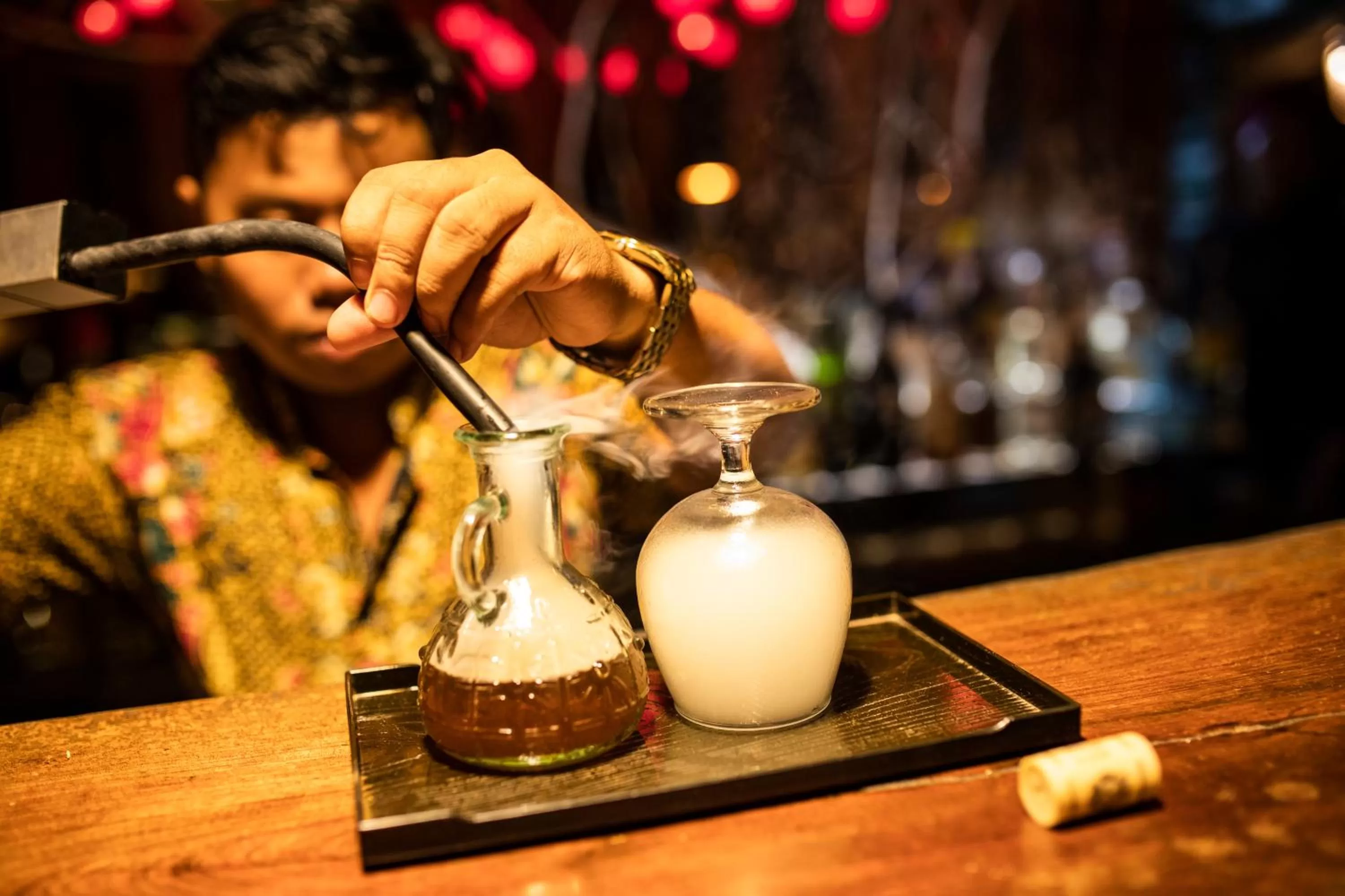 Drinks in Sabay Beach