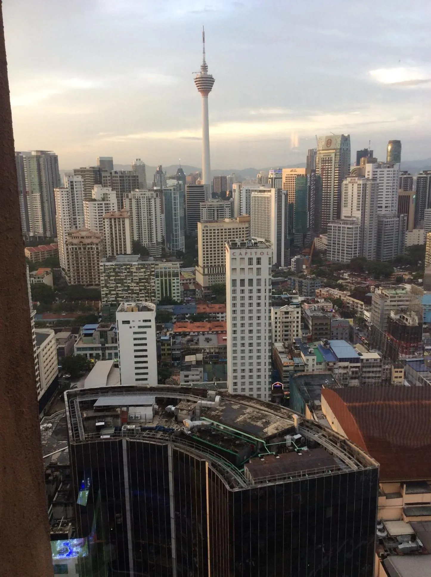Bird's eye view in Serviced Apartments at Times Square Kuala Lumpur by Robinsons