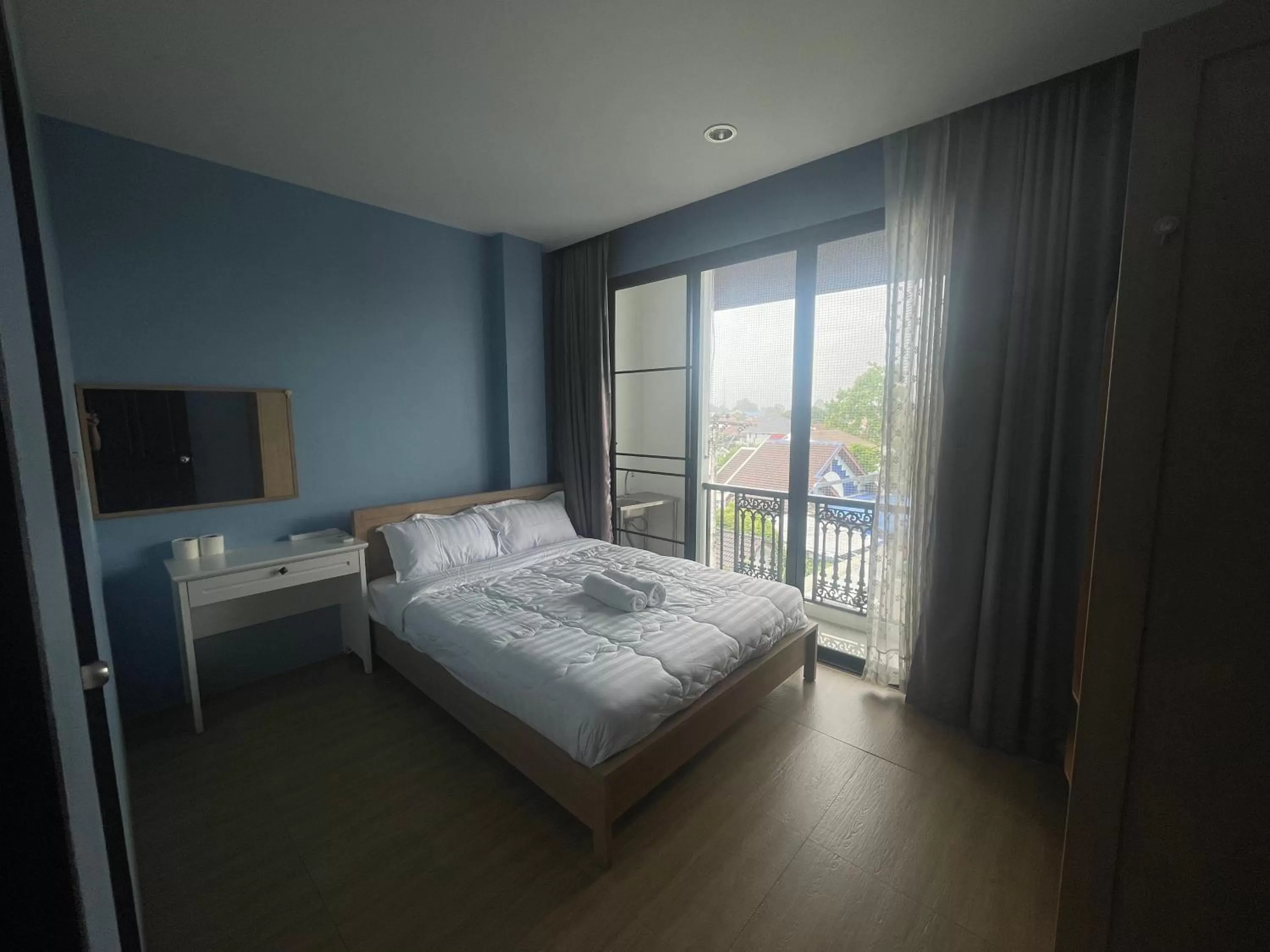 Bed in THAI HOTEL CHIANGMAI