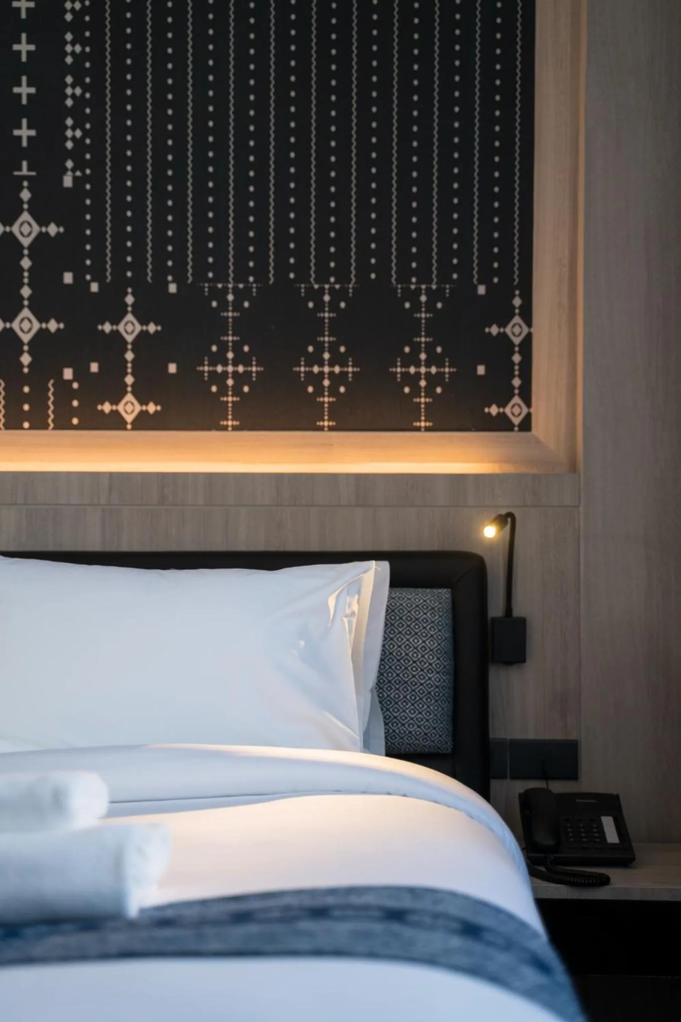 Bed in Salee Boutique Hotel