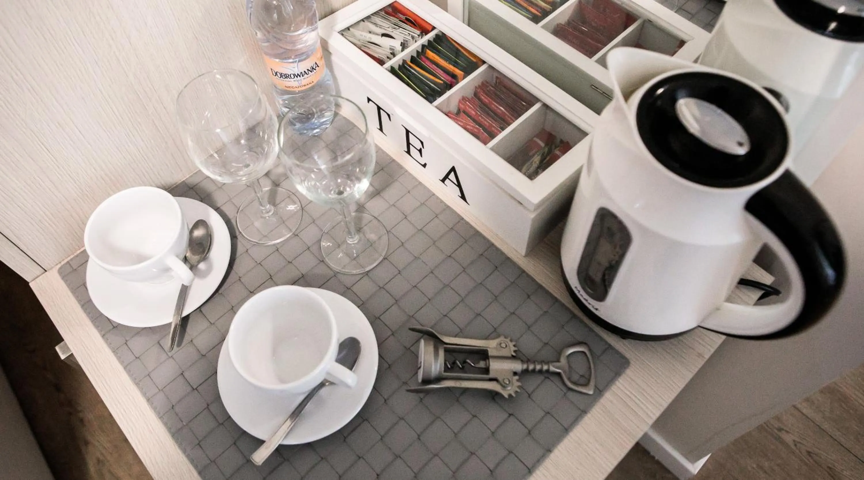 Food and drinks in Apartamenty Platinia - komfortowe noclegi Kraków Stare Miasto