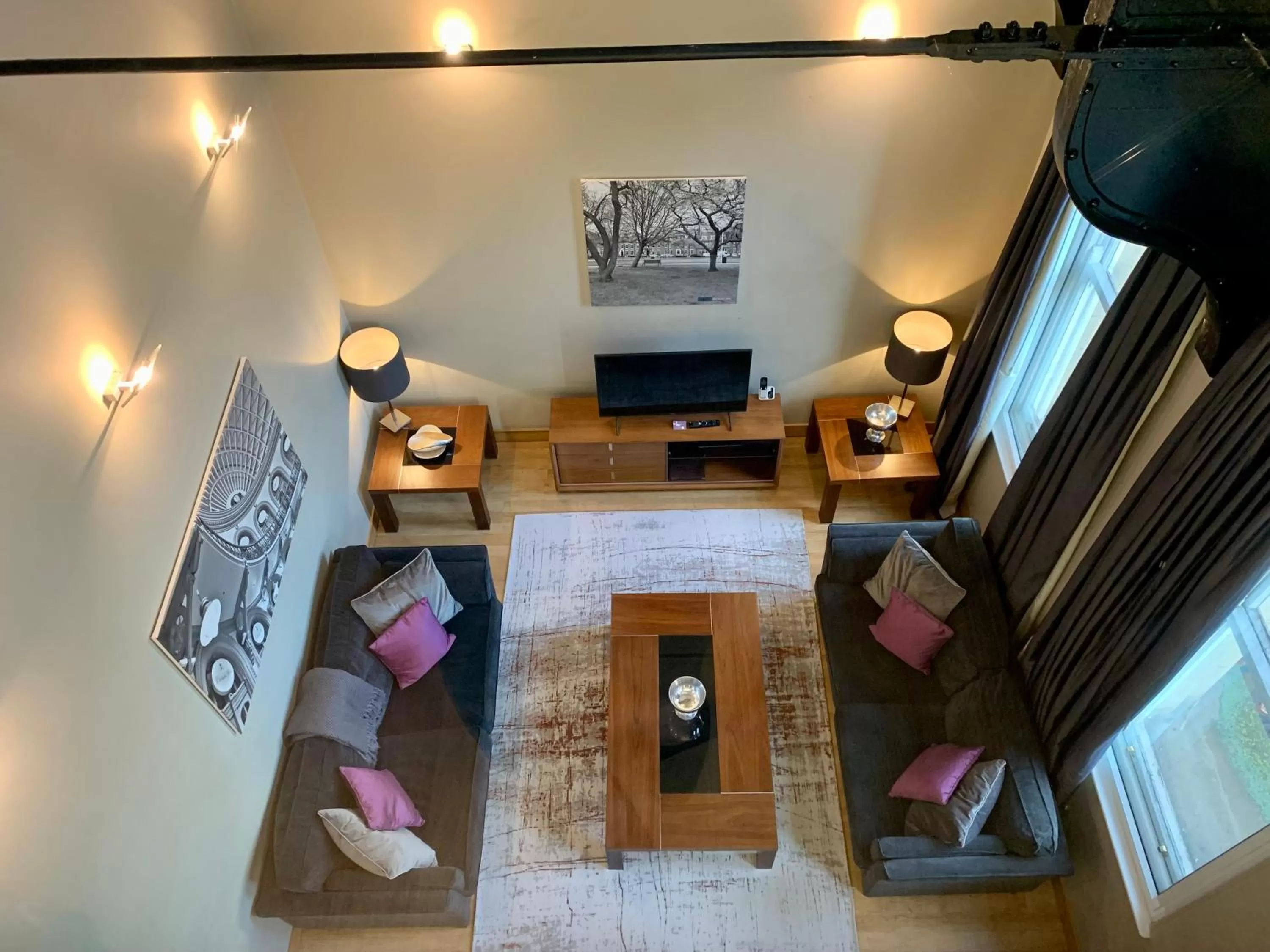 Living room in Quebecs Luxury Aparthotel