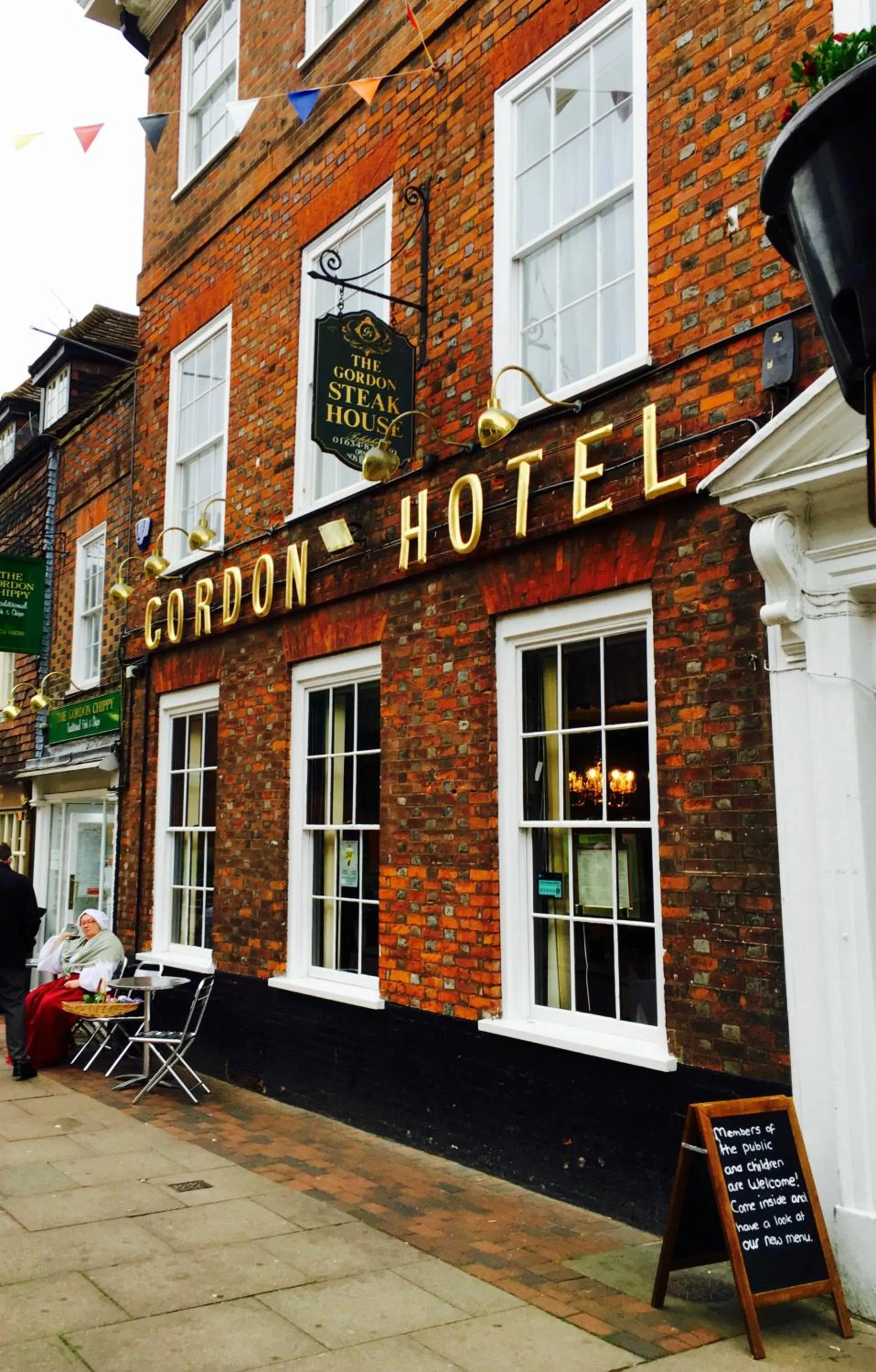 Facade/entrance in The Gordon House Hotel