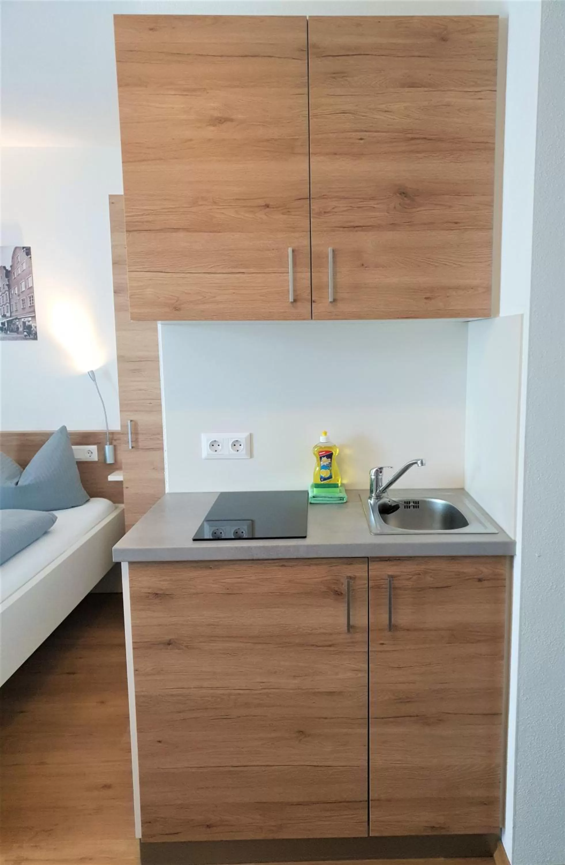 Kitchen or kitchenette, Kitchen/Kitchenette in easy sleep Apartmenthotel