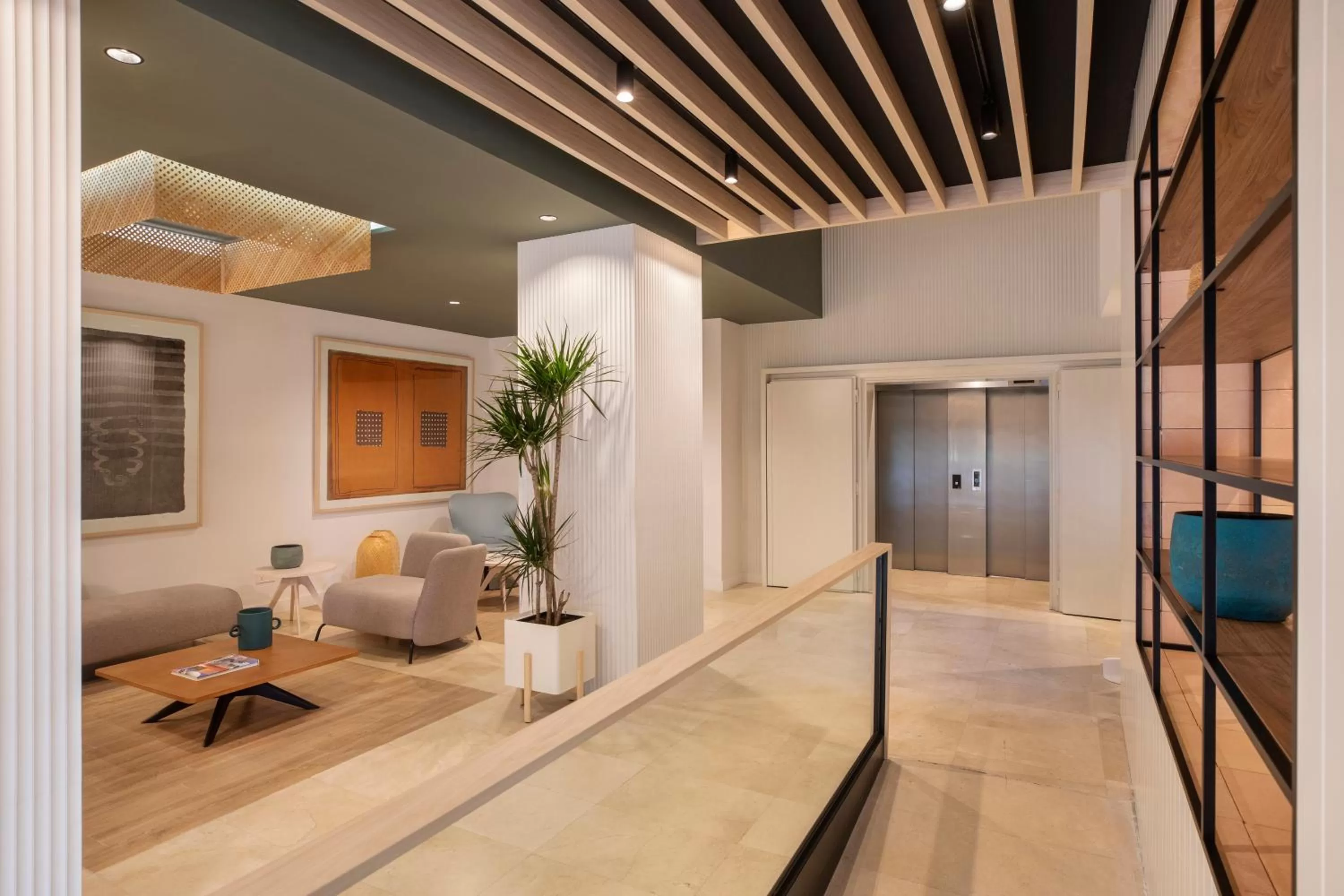 Lobby or reception in Grupotel Gravina