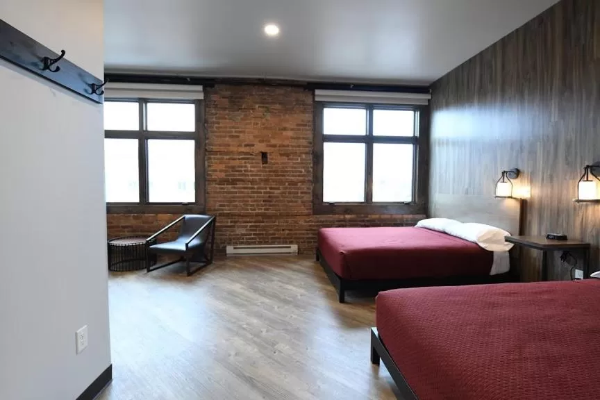 Bed in Crosby Lofts