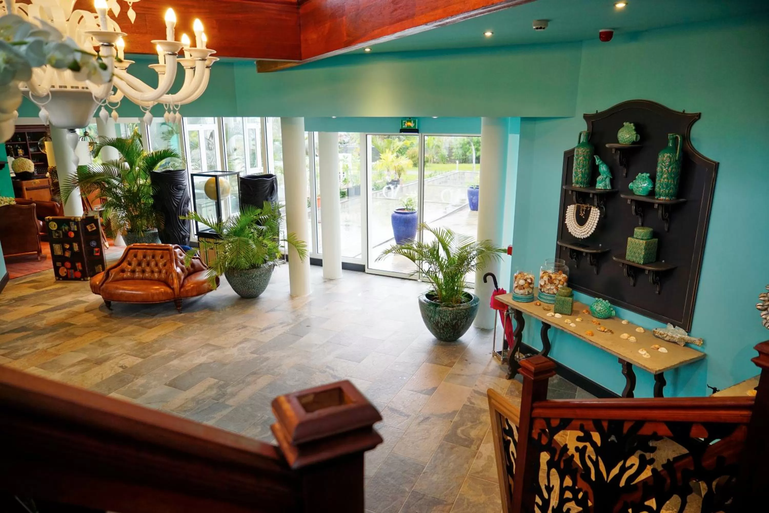 Lobby or reception in Villa Delisle Hôtel & Spa