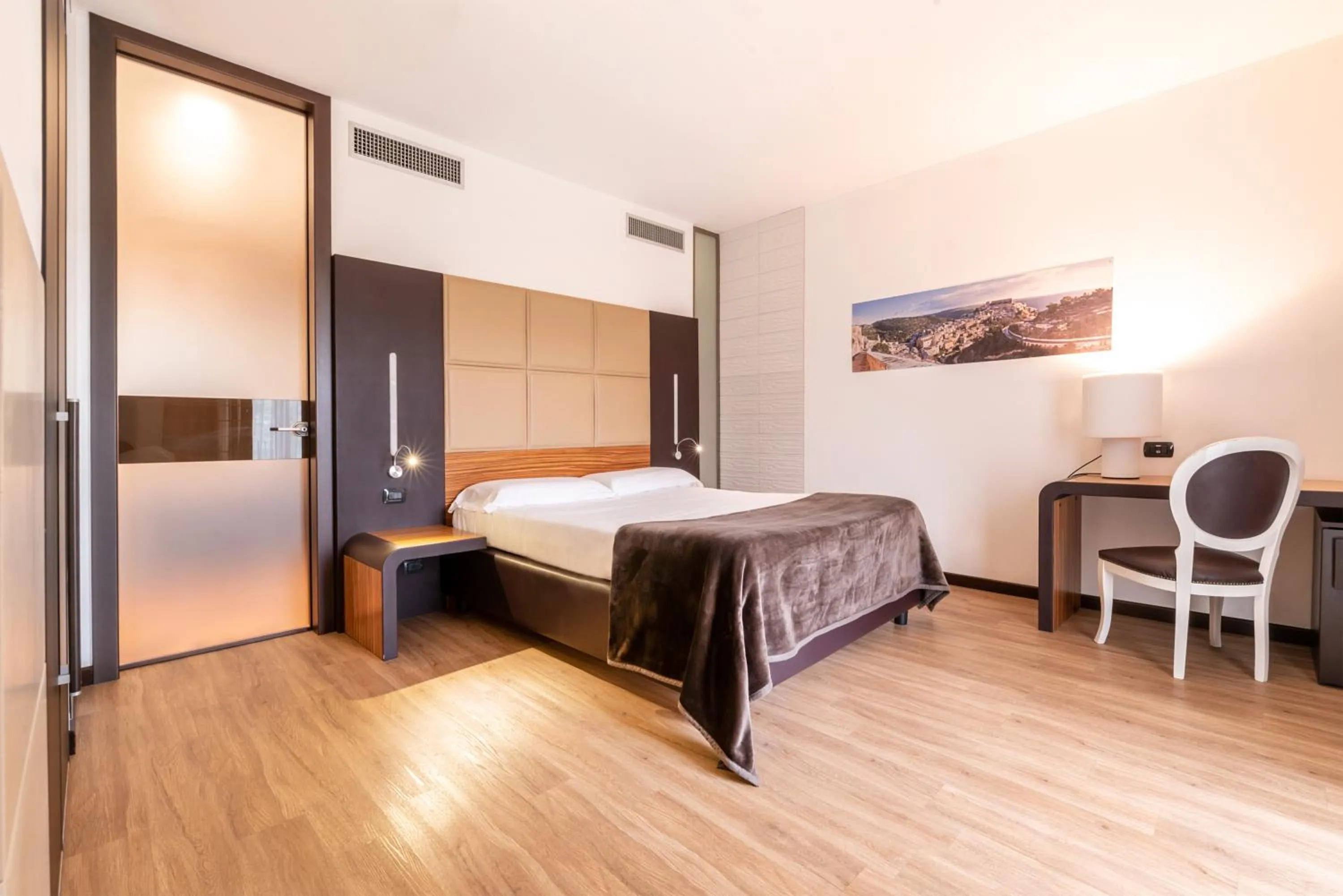 Bed in San Giorgio Palace Hotel Ragusa Ibla