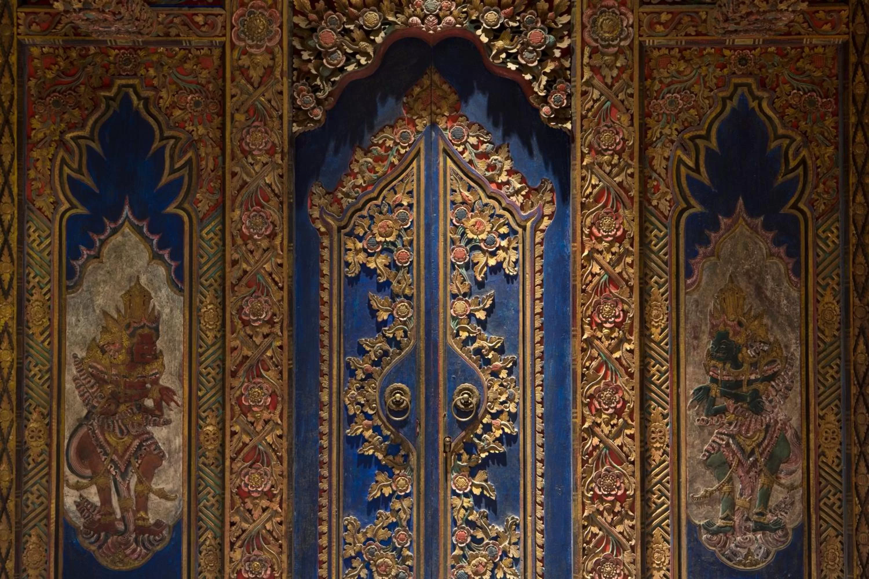 Decorative detail in Dwaraka The Royal Villas