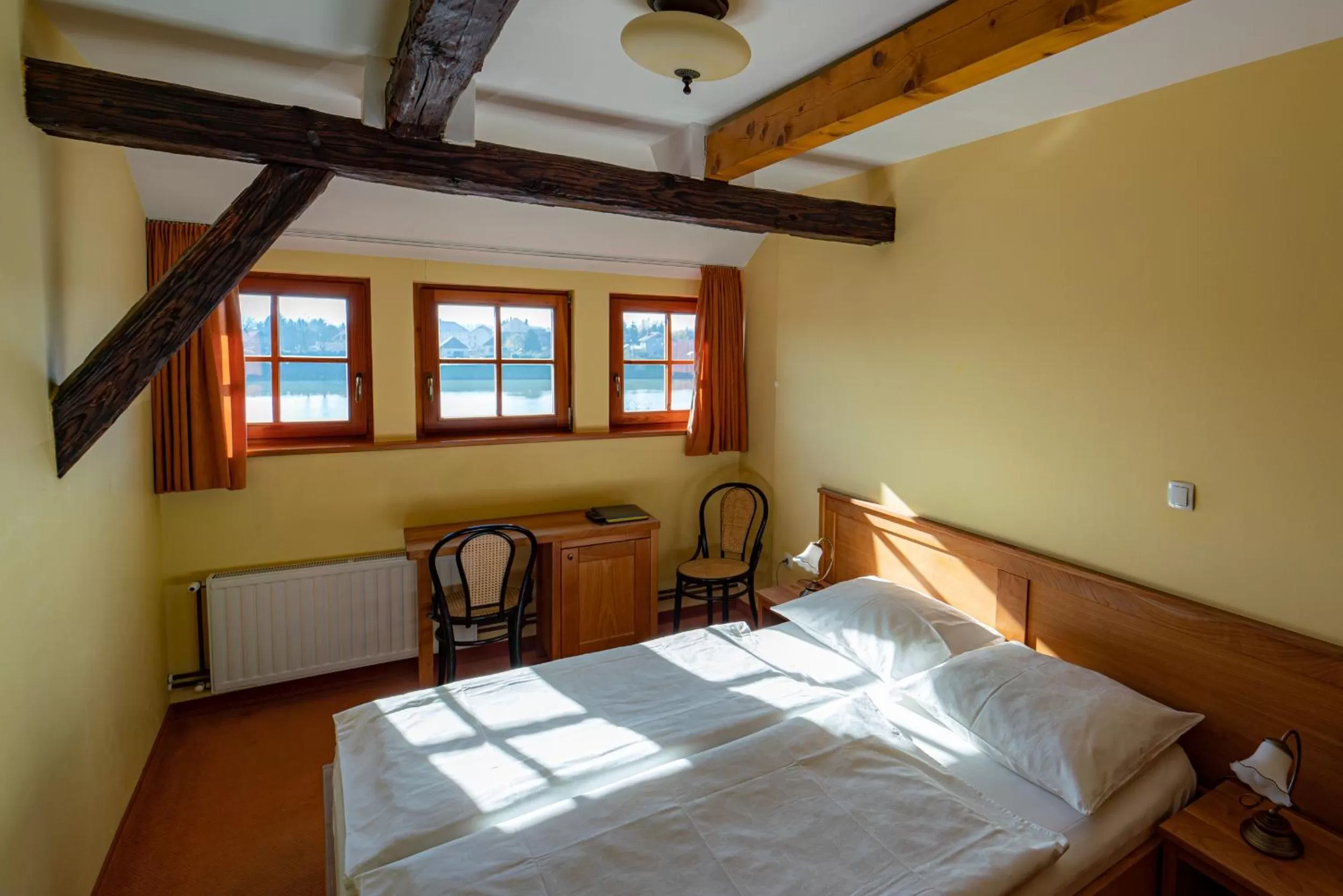 River view, Bed in Bed & Breakfast Šilak