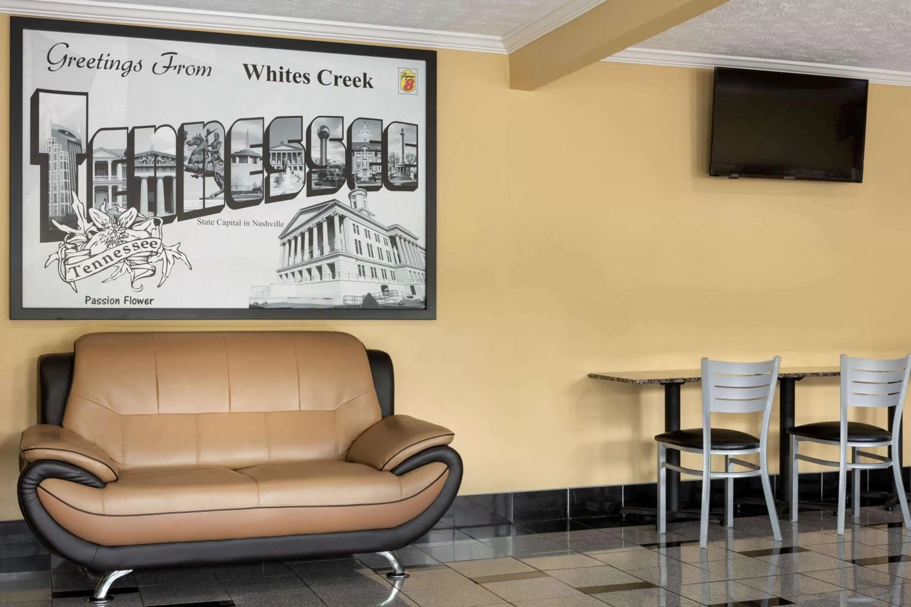 Lobby or reception in Super 8 by Wyndham Whites Creek/ Nashville NW Area