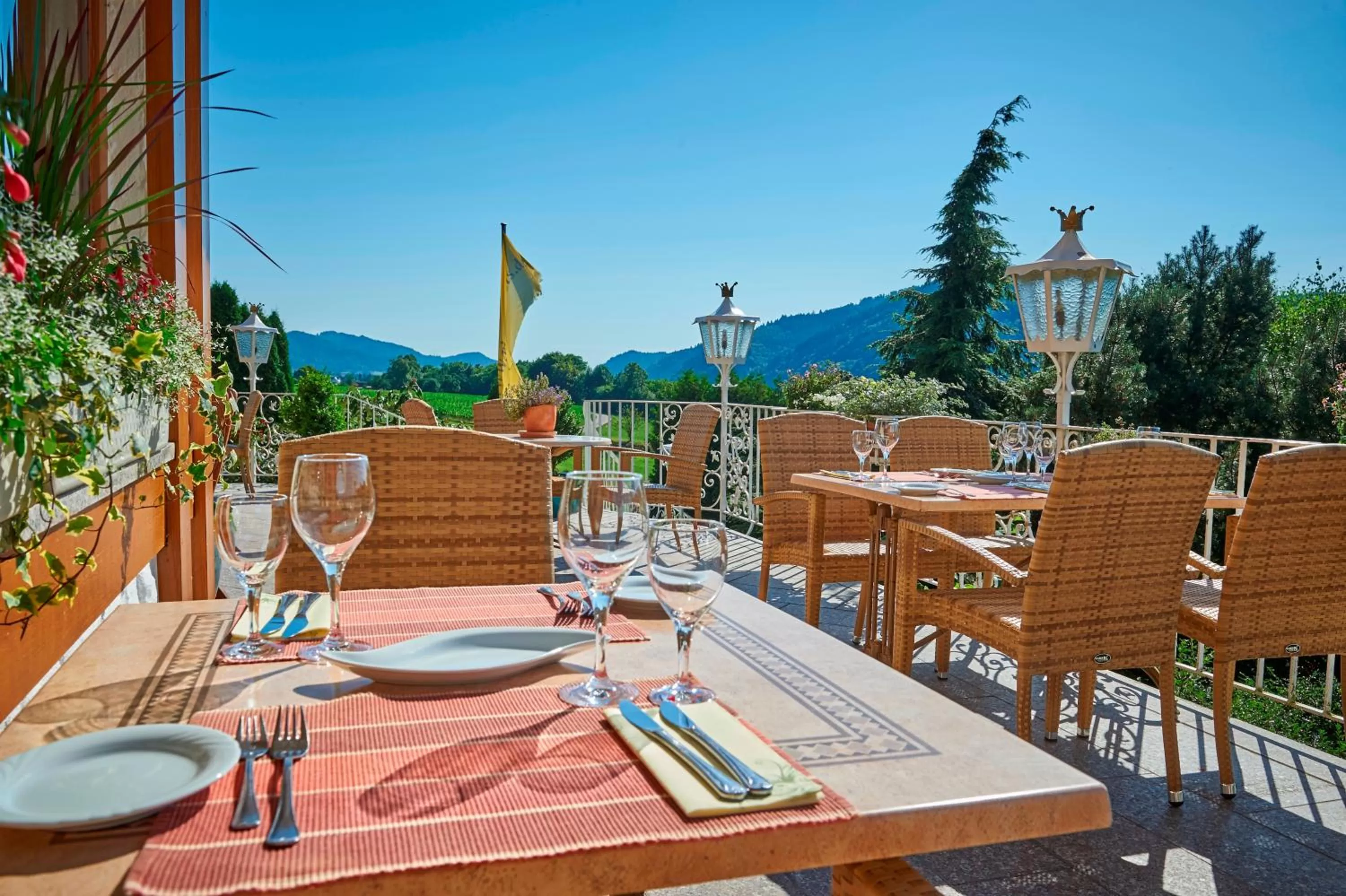Balcony/Terrace in Silberkönig Schwarzwald Hotel & Restaurant Ringhotel