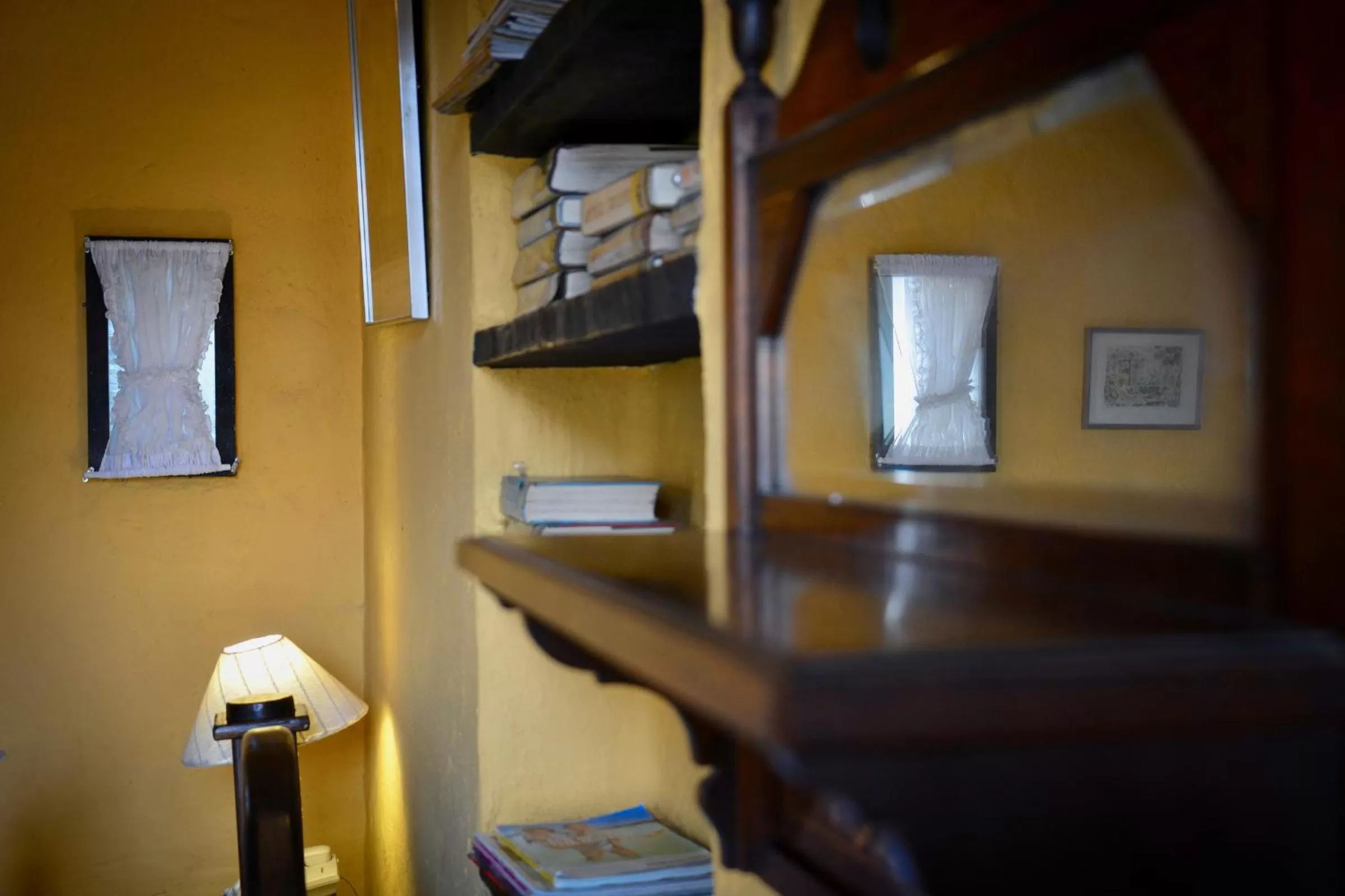 Decorative detail, TV/Entertainment Center in Posada Cafe La Huerta