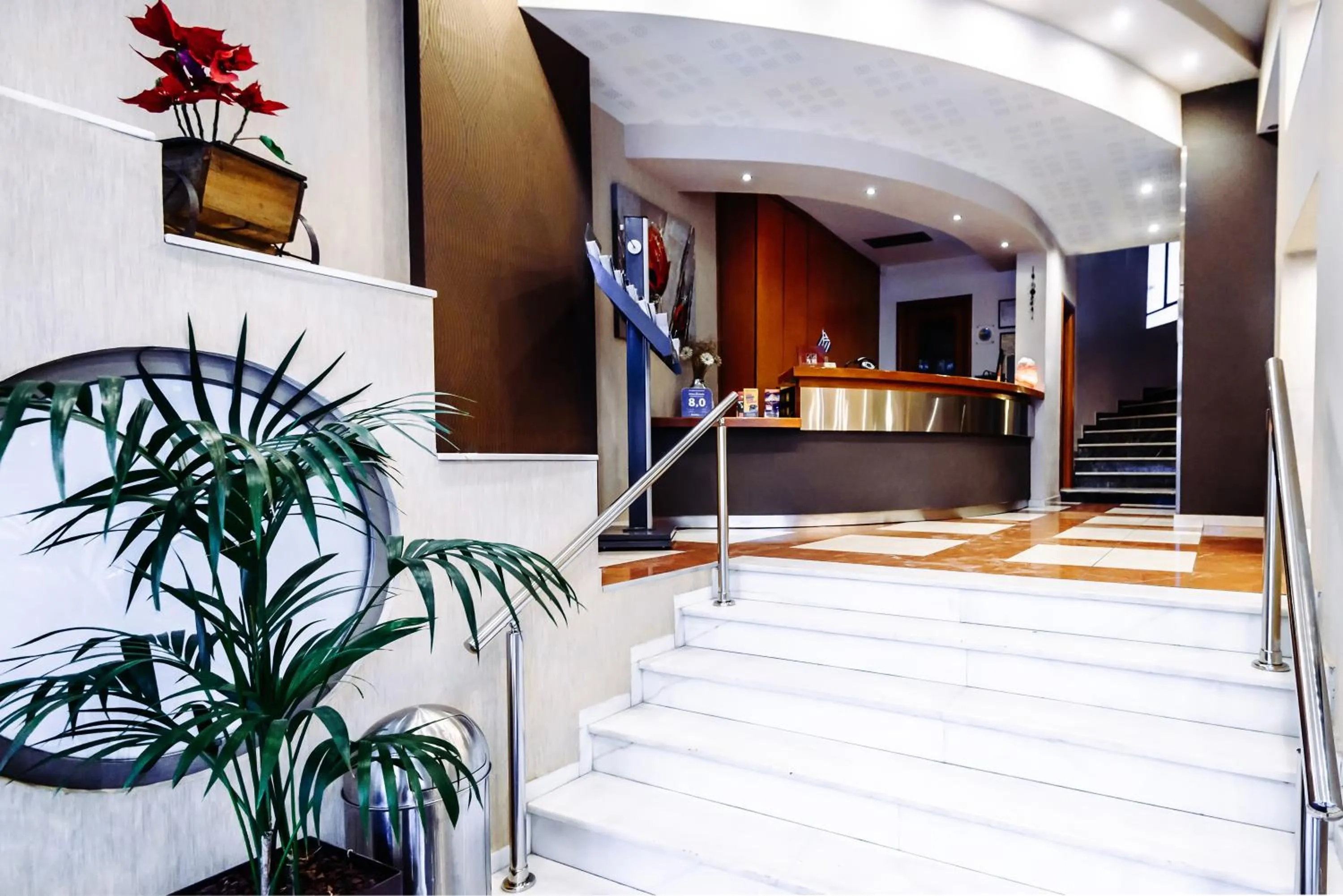 Lobby or reception in Athens Mirabello